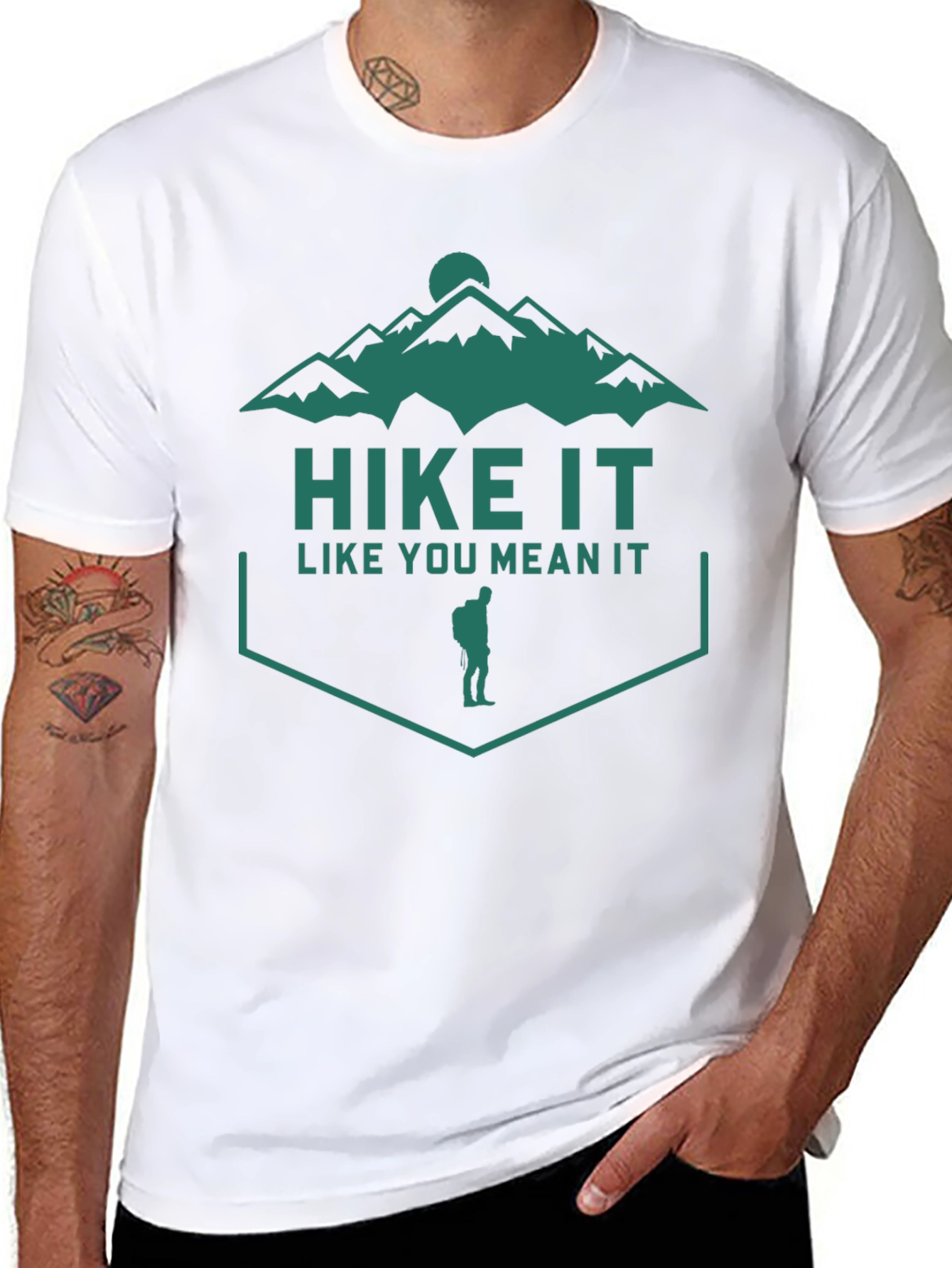 Hike It Like You Mean It Graphic Tee
