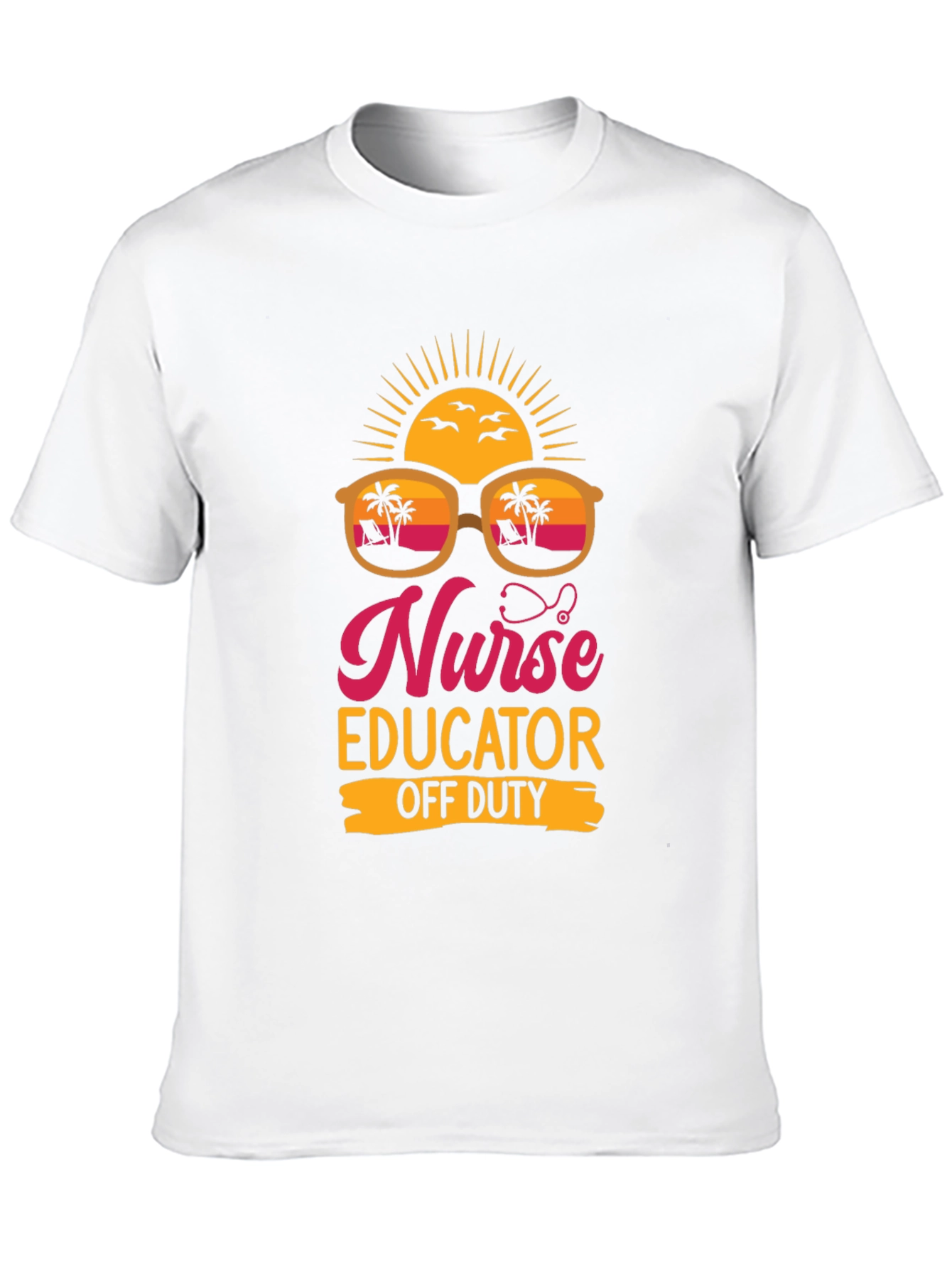 Nurse Educator Off Duty Graphic T-Shirt