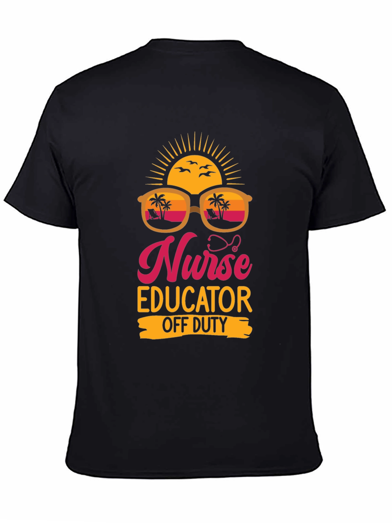 Nurse Educator Off Duty Graphic T-Shirt