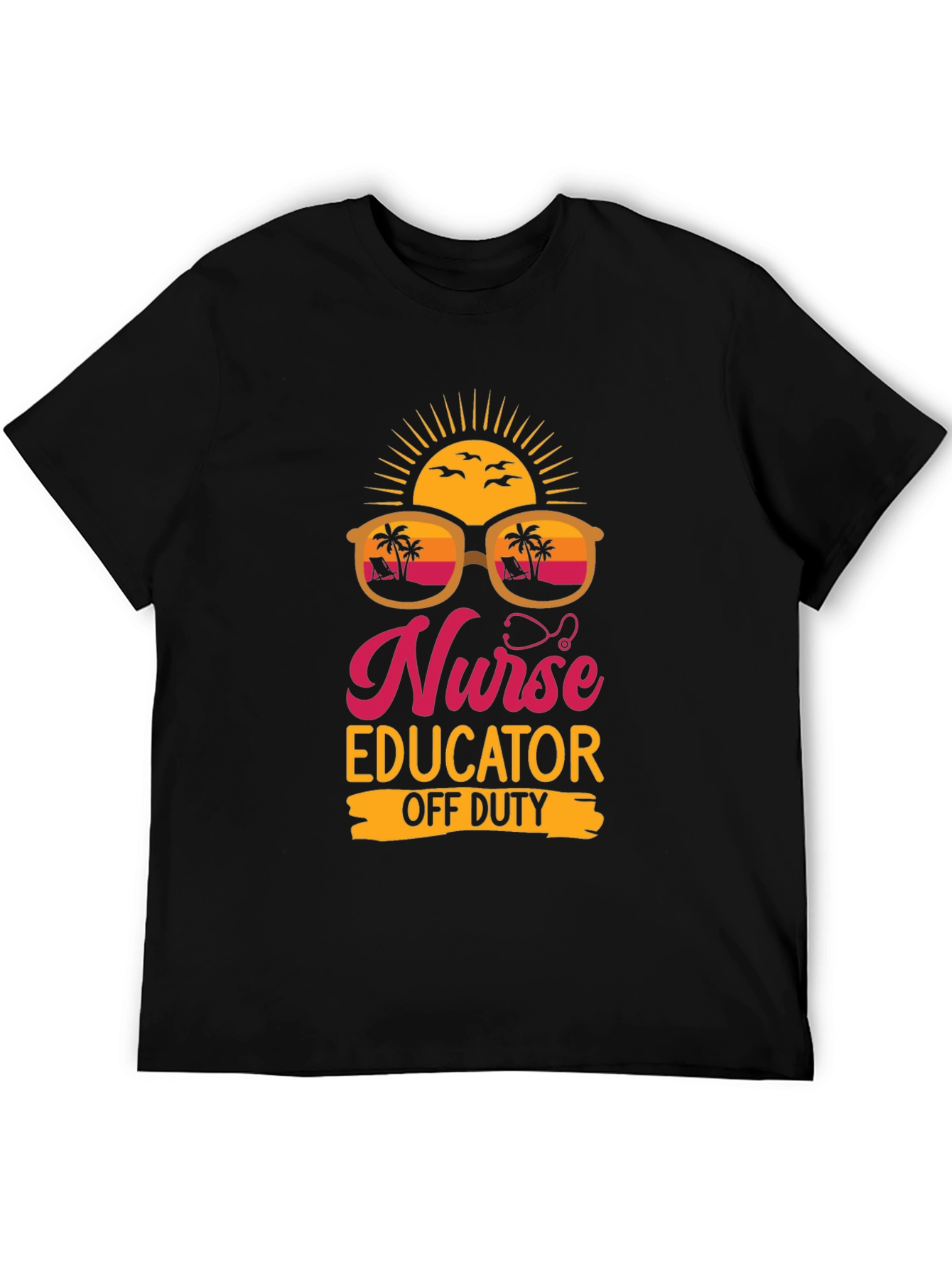 Nurse Educator Off Duty Graphic T-Shirt