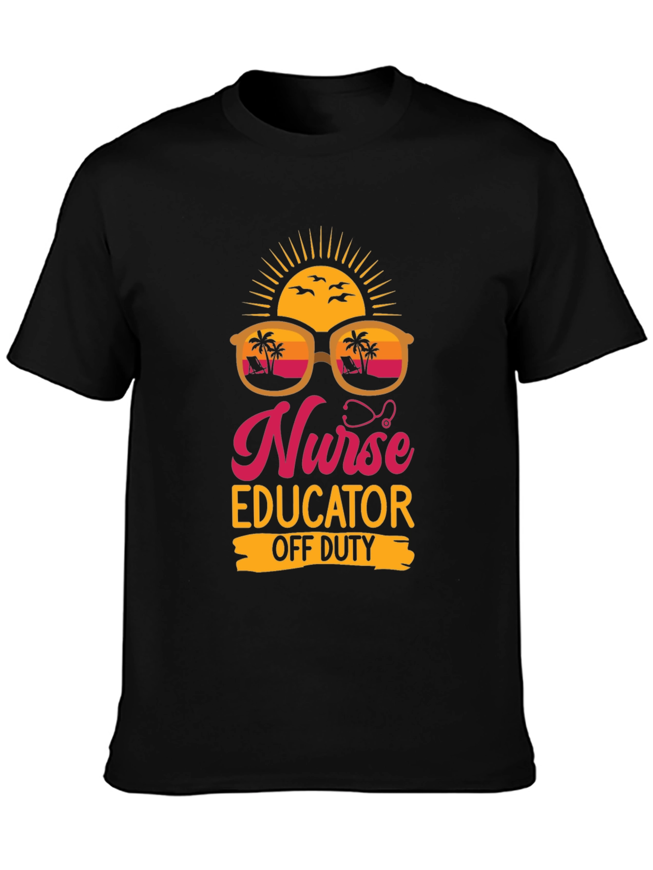 Nurse Educator Off Duty Graphic T-Shirt