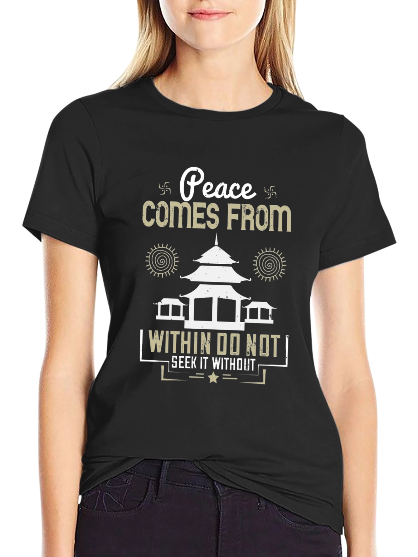 Peace Within Graphic Tee - Unisex Short Sleeve