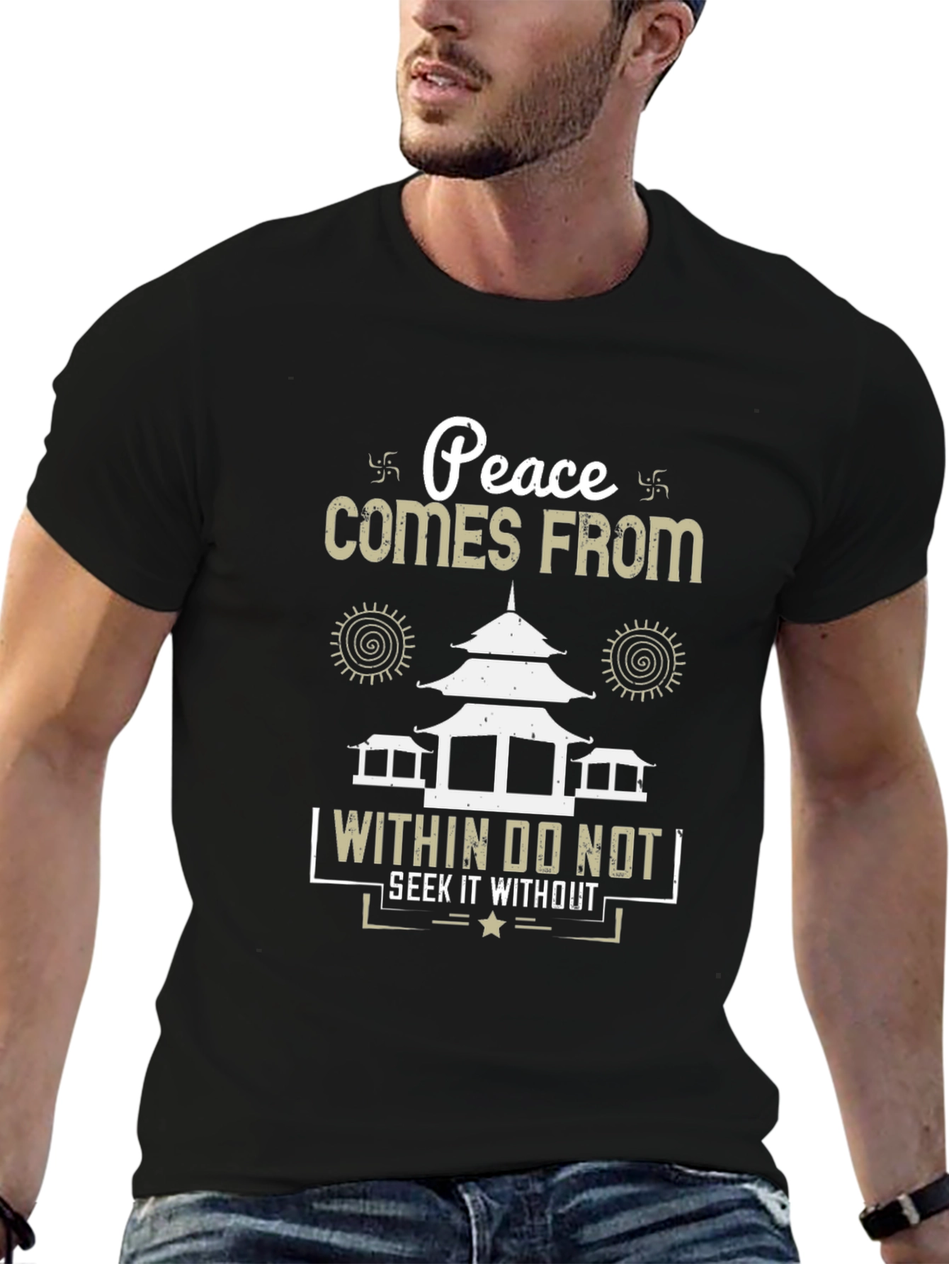 Peace Within Graphic Tee - Unisex Short Sleeve