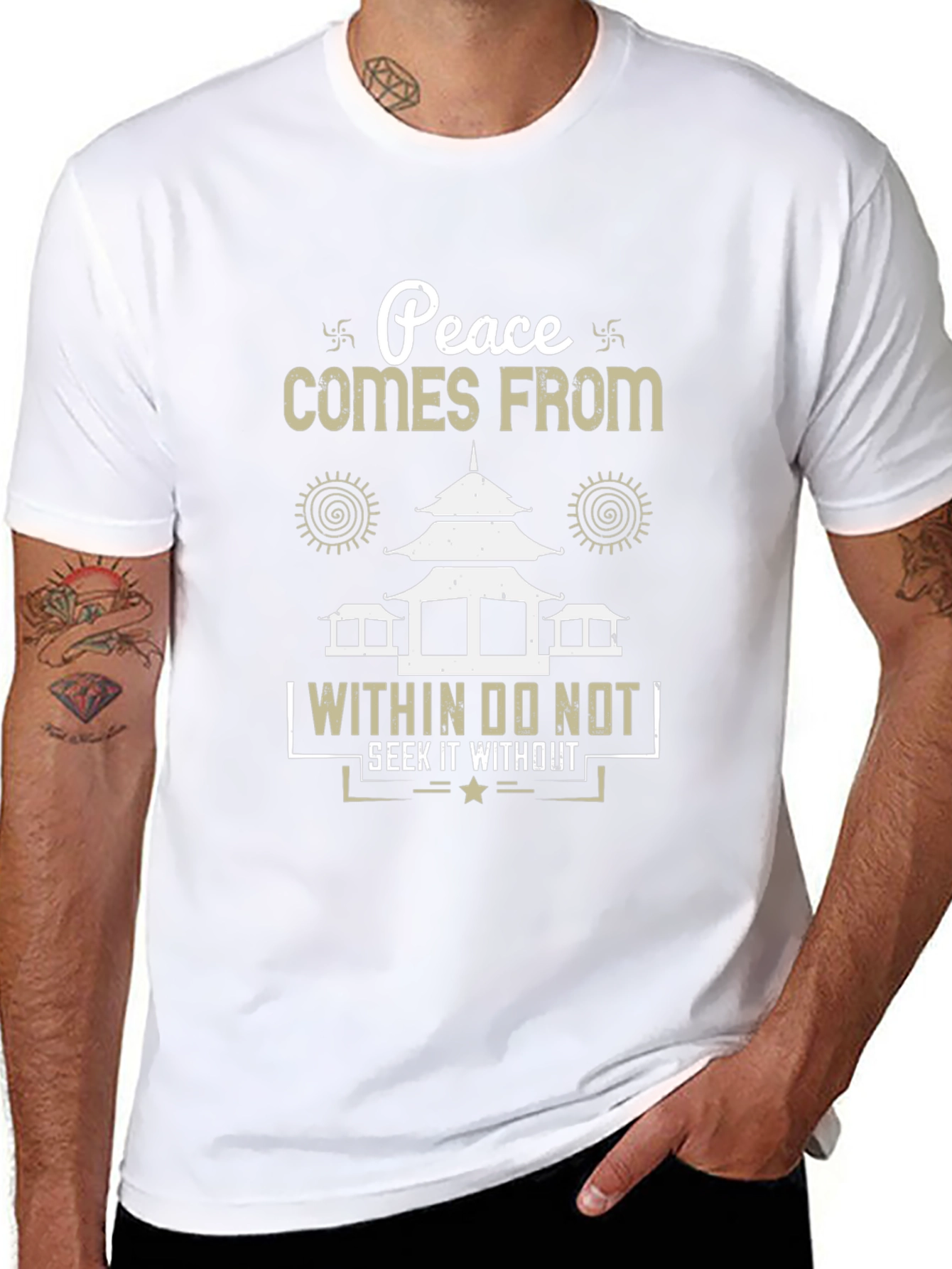 Peace Within Graphic Tee - Unisex Short Sleeve