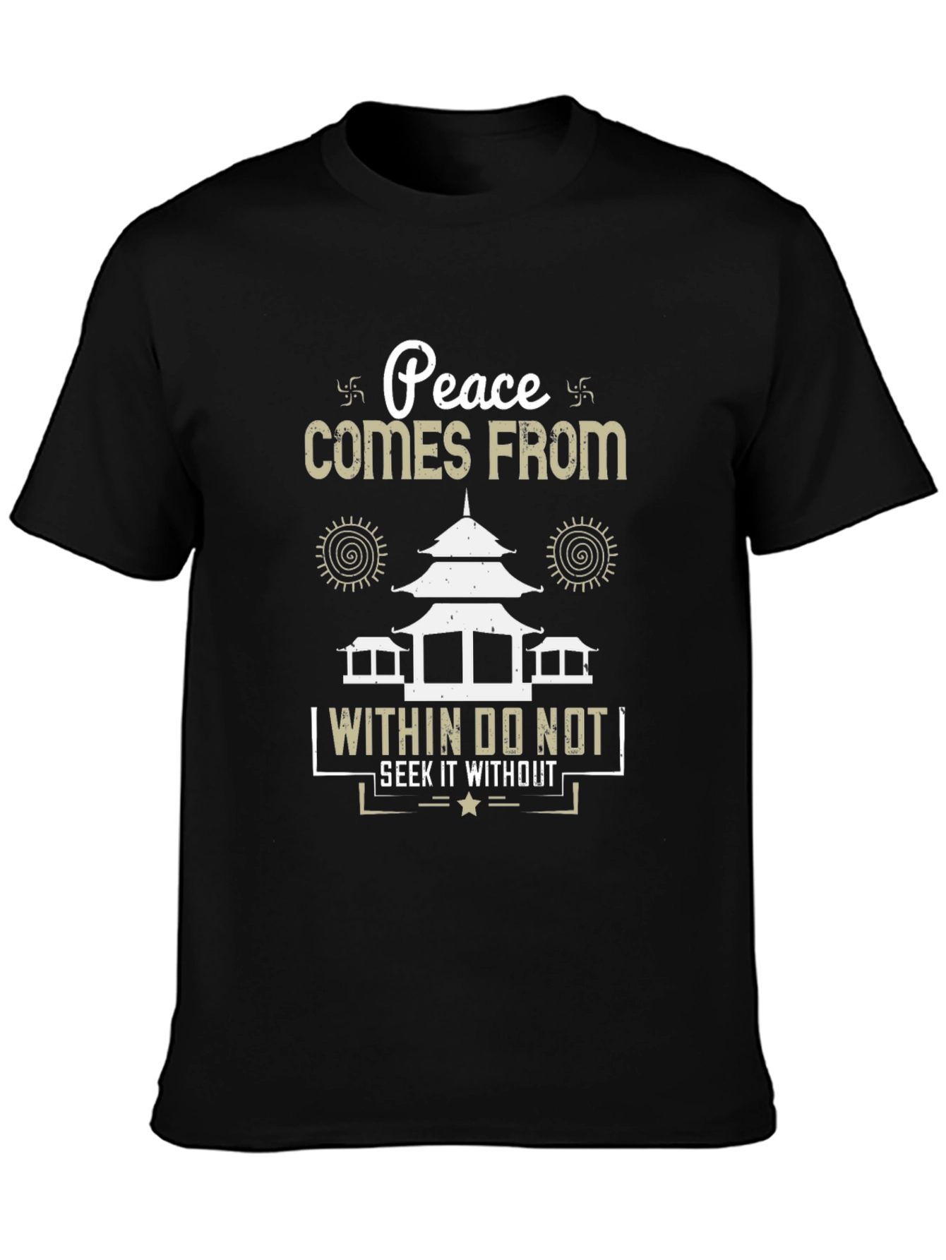 Peace Within Graphic Tee - Unisex Short Sleeve