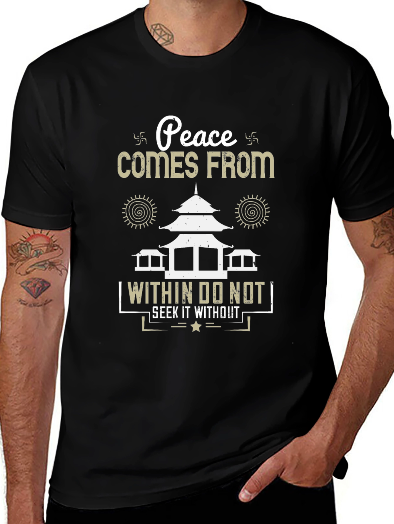 Peace Within Graphic Tee - Unisex Short Sleeve