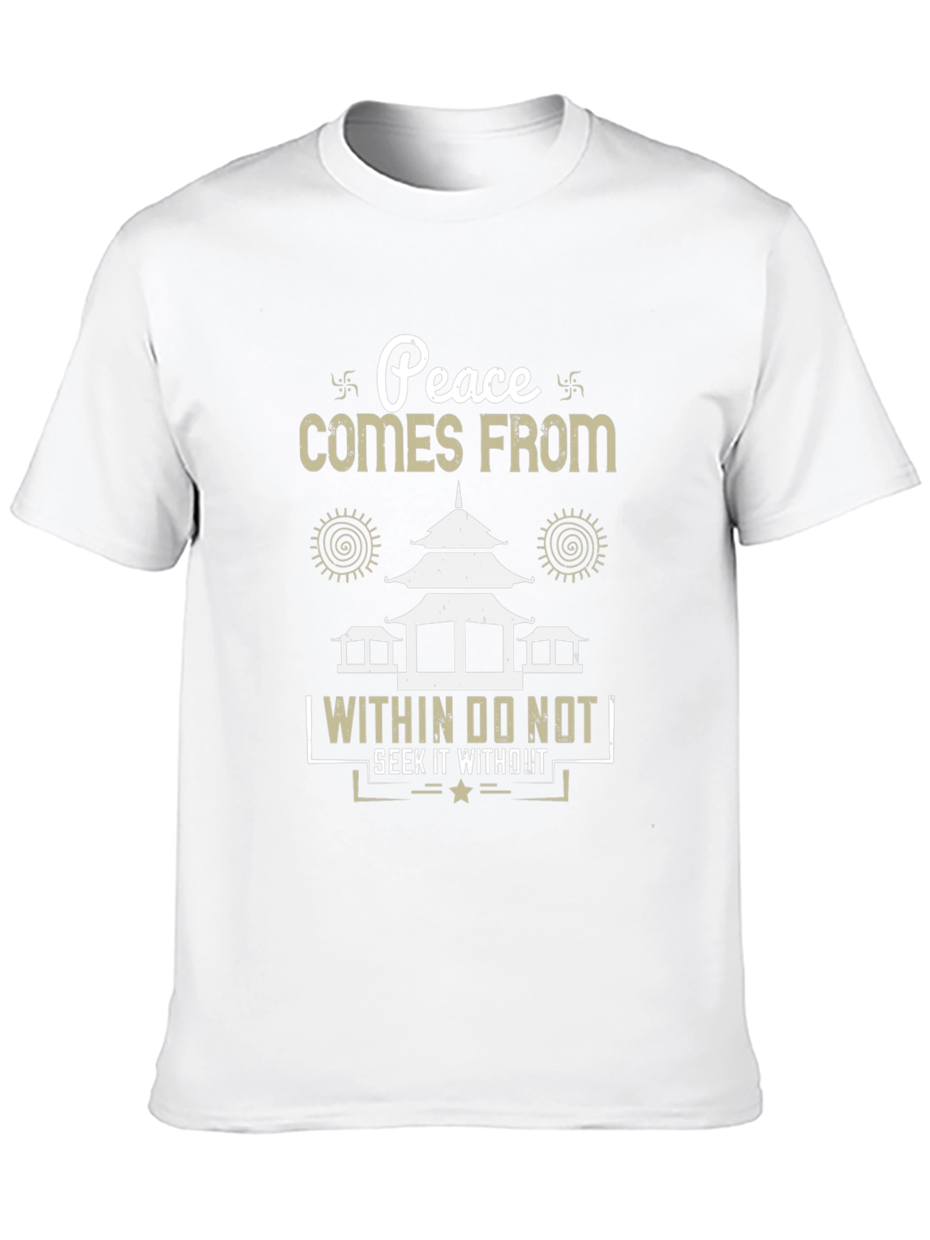 Peace Within Graphic Tee - Unisex Short Sleeve