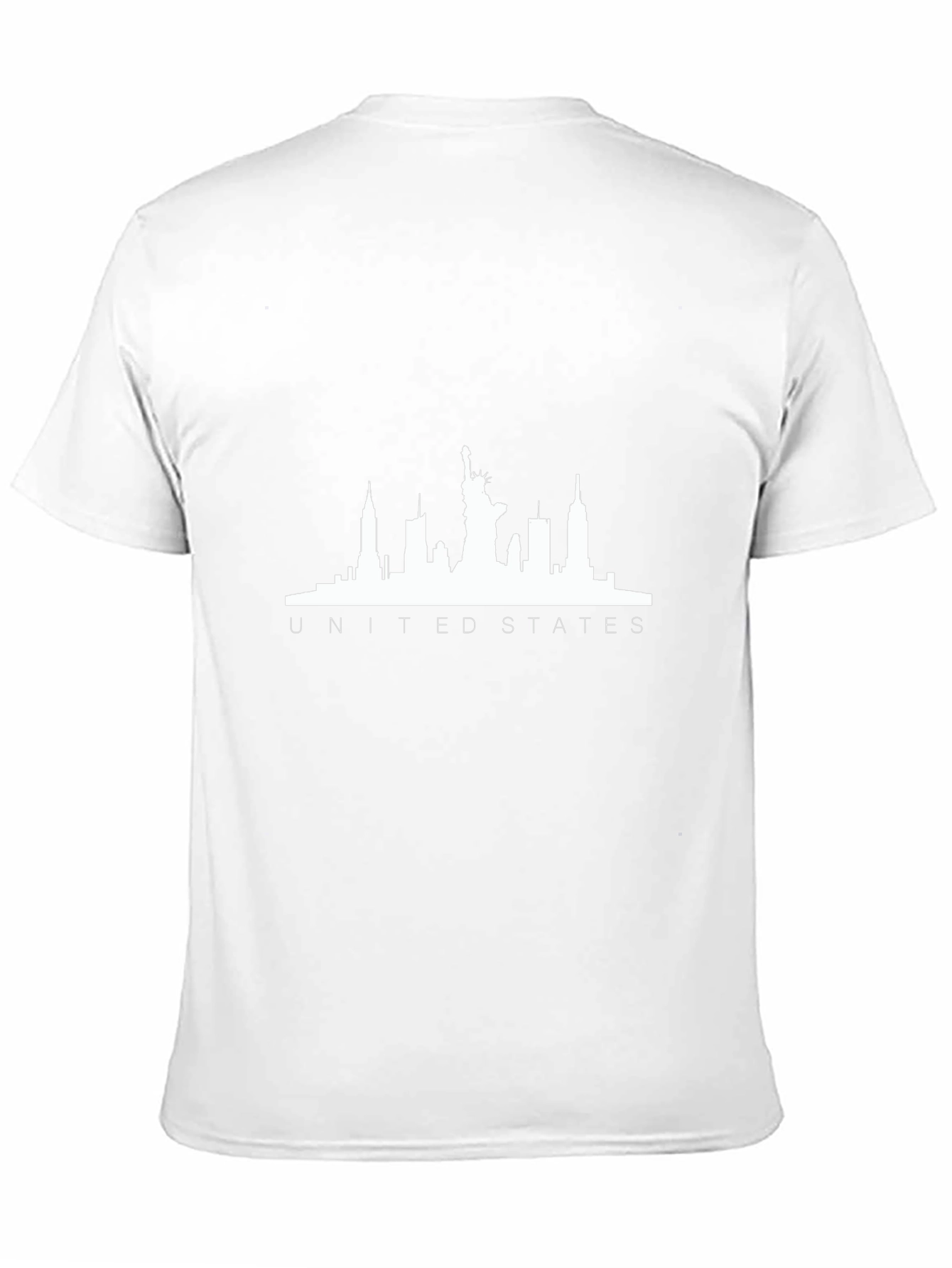 United States City Skyline Graphic T-Shirt