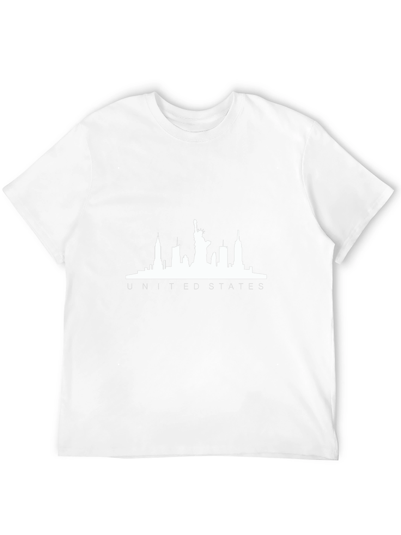 United States City Skyline Graphic T-Shirt