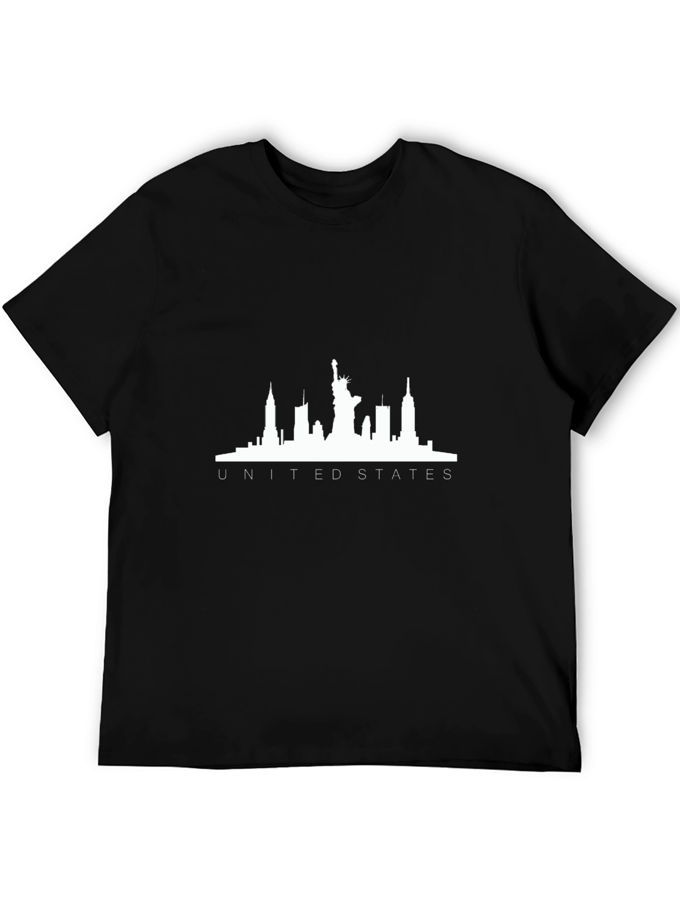 United States City Skyline Graphic T-Shirt