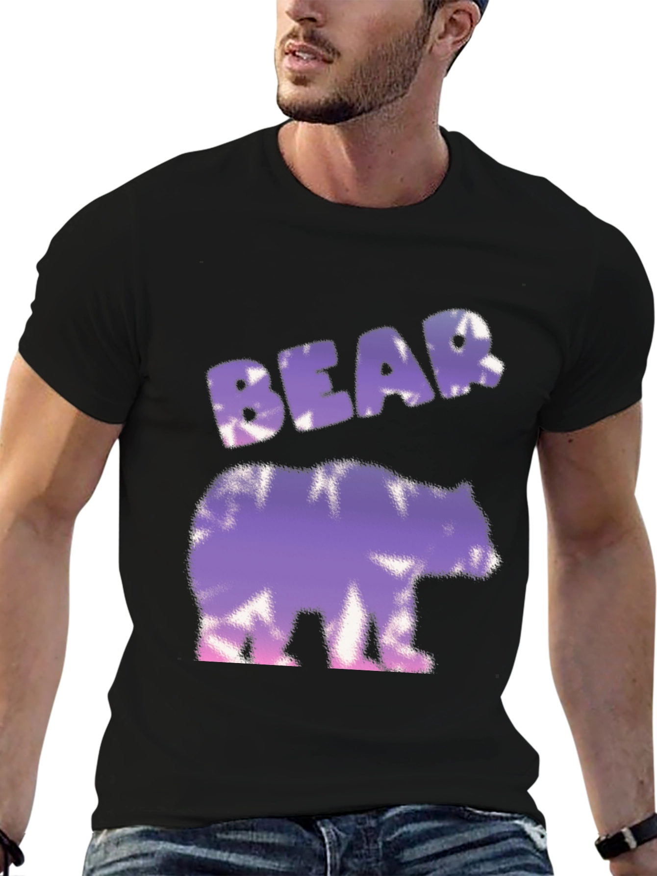 Bear Tie-Dye Graphic T-Shirt