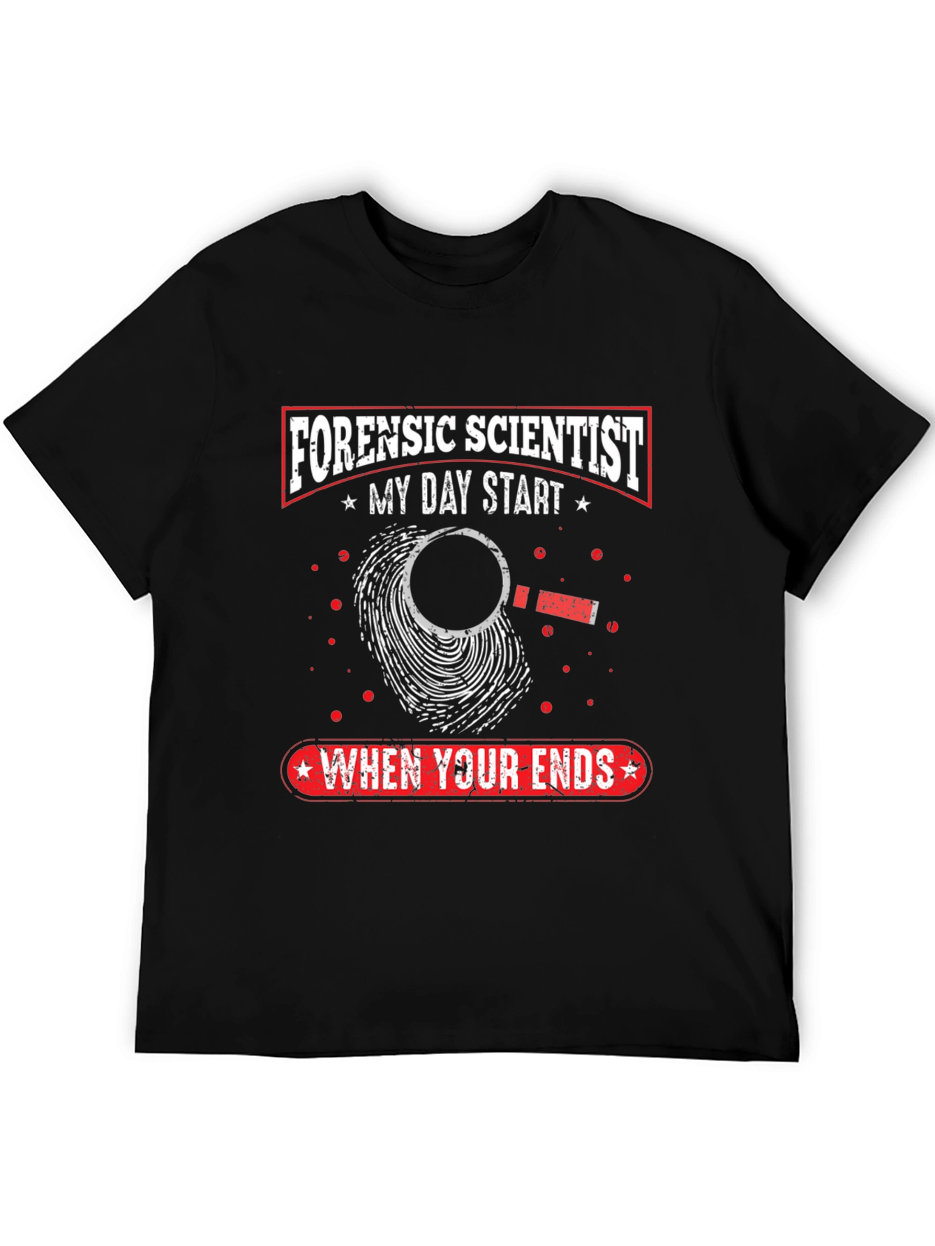 Forensic Scientist T-Shirt - Crime Scene Investigator
