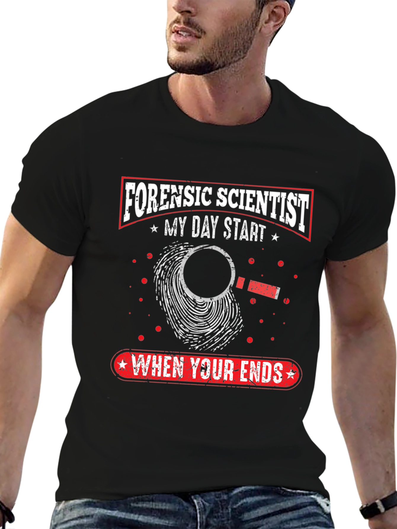 Forensic Scientist T-Shirt - Crime Scene Investigator