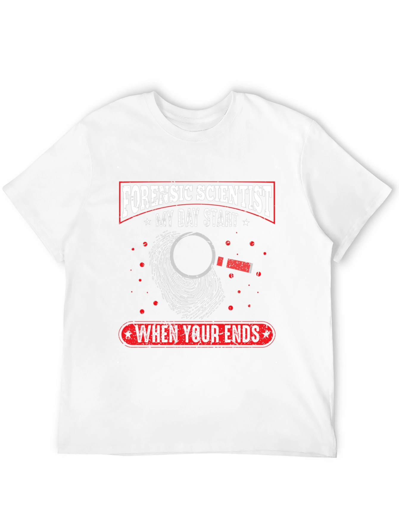 Forensic Scientist T-Shirt - Crime Scene Investigator