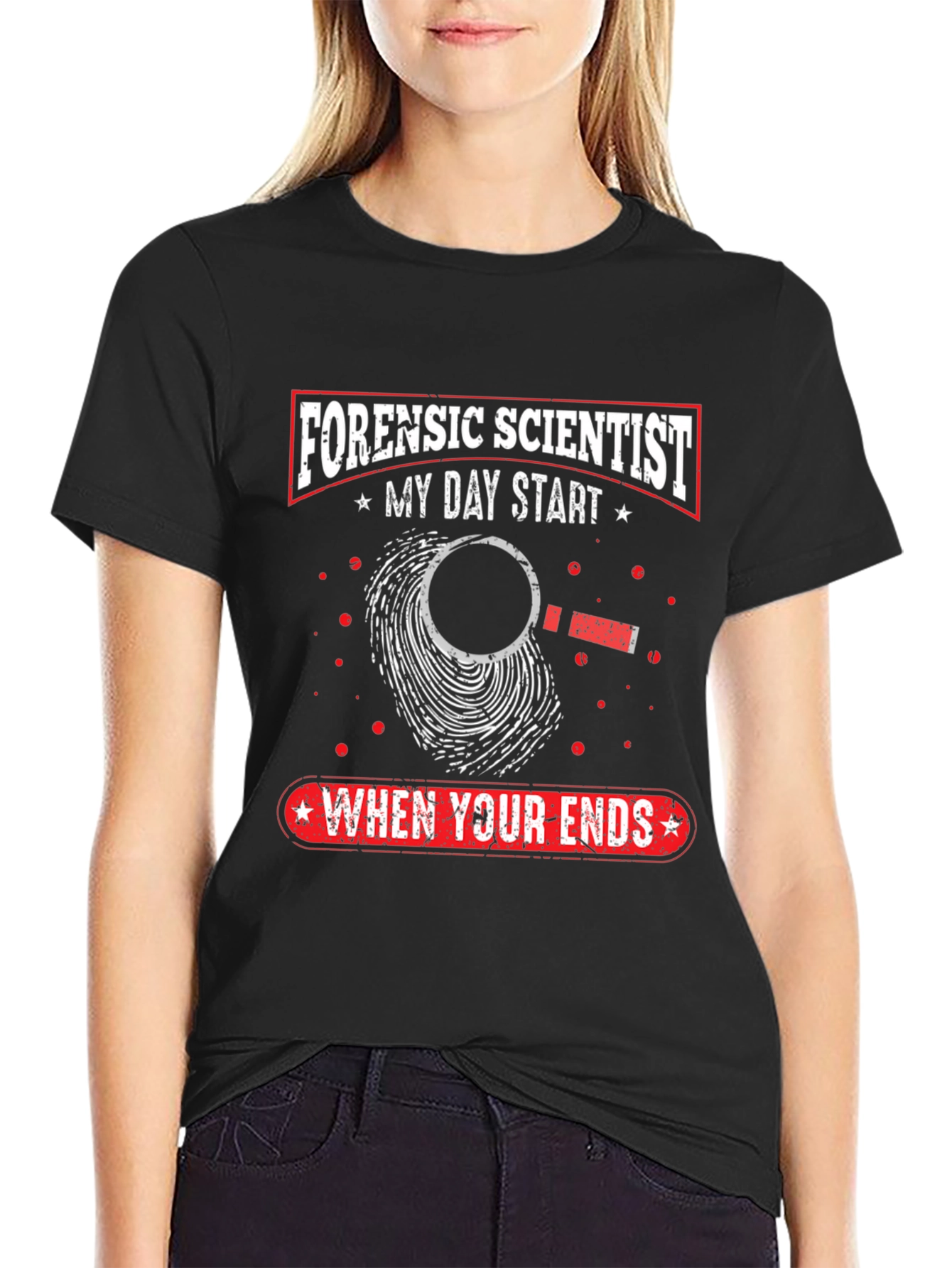 Forensic Scientist T-Shirt - Crime Scene Investigator