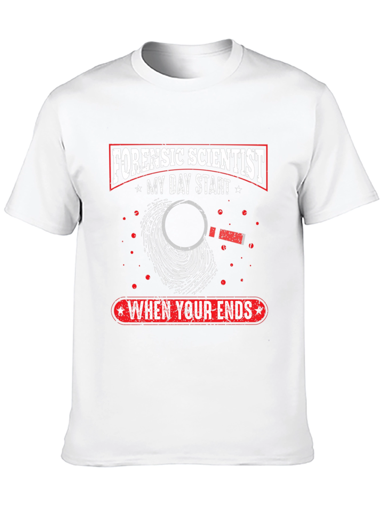 Forensic Scientist T-Shirt - Crime Scene Investigator