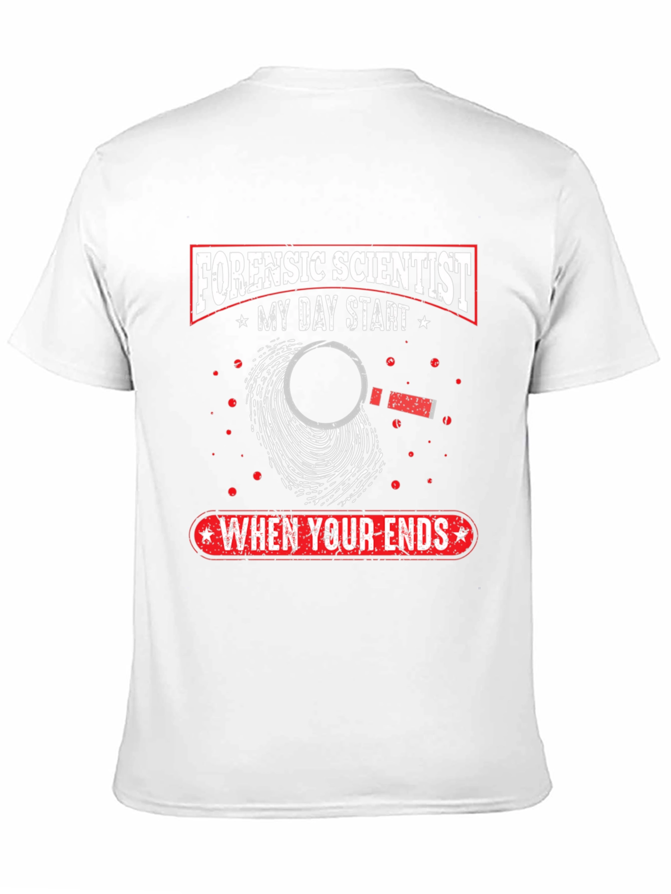 Forensic Scientist T-Shirt - Crime Scene Investigator