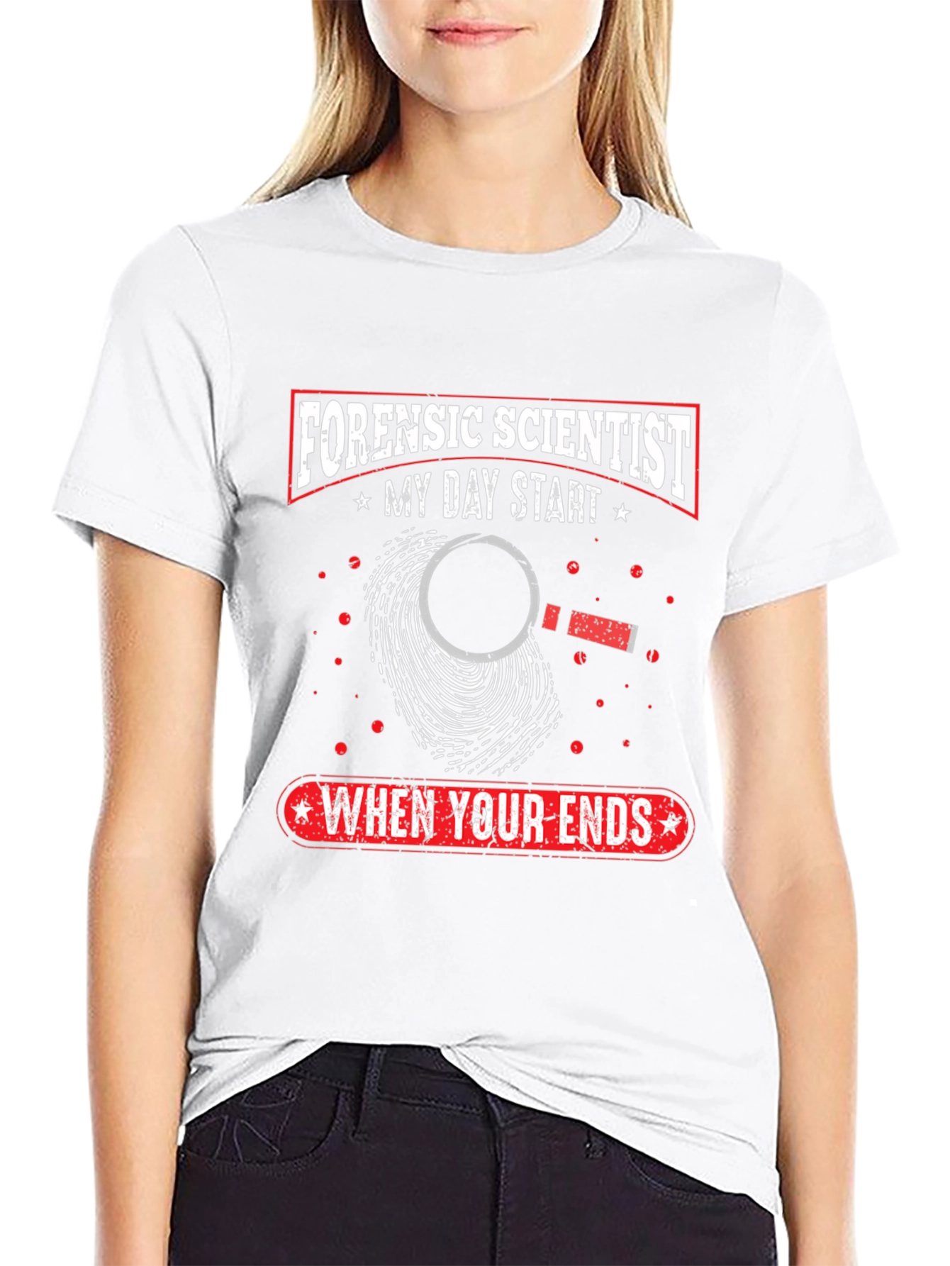 Forensic Scientist T-Shirt - Crime Scene Investigator