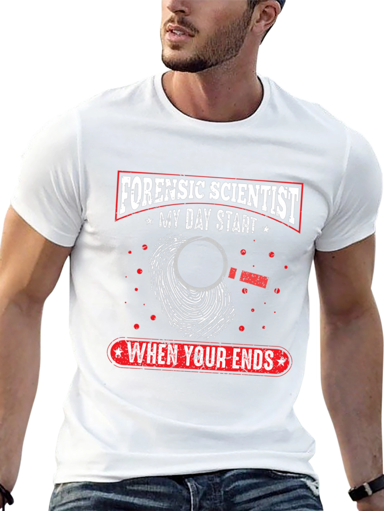 Forensic Scientist T-Shirt - Crime Scene Investigator