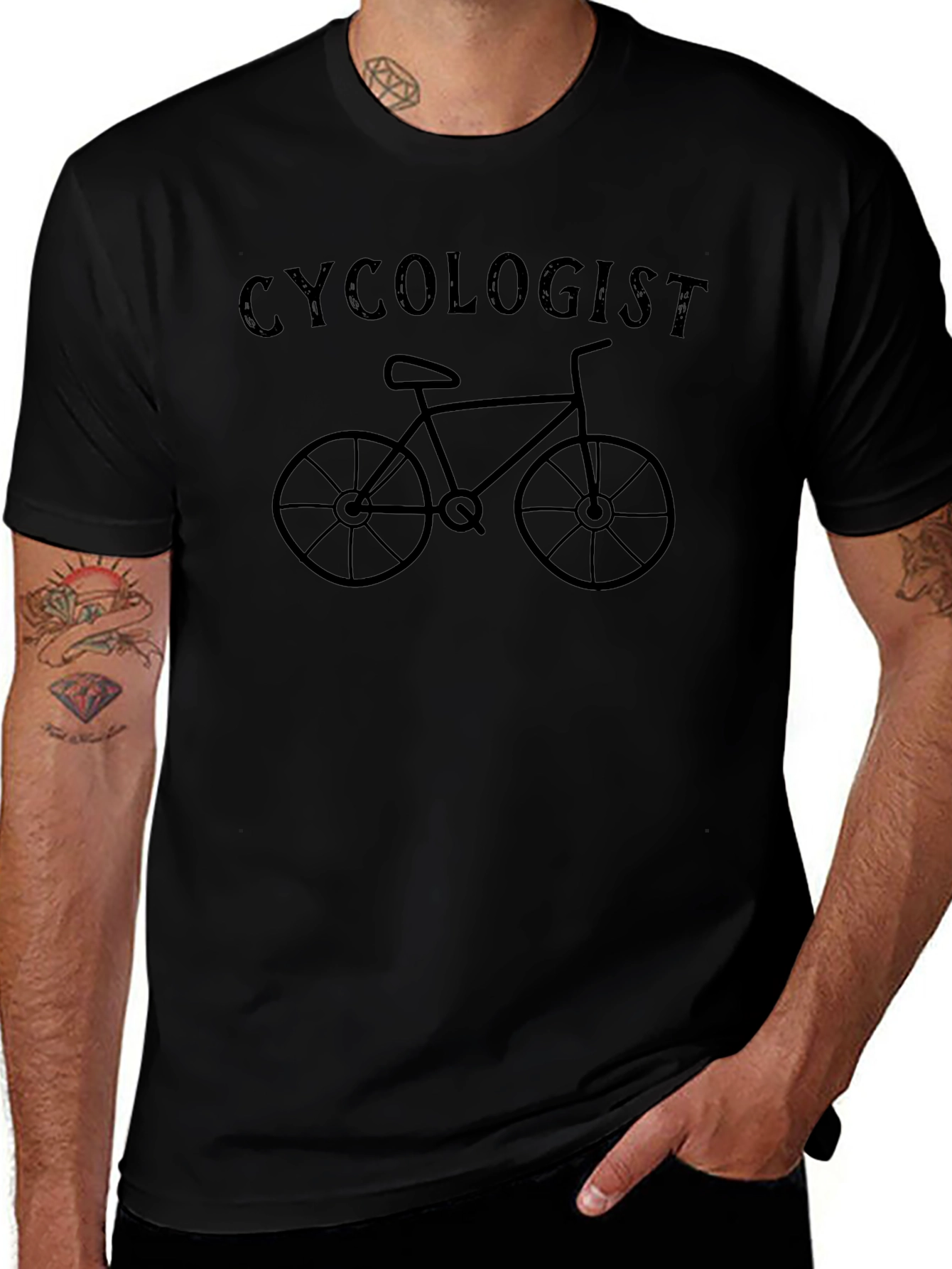 Cycolologist T-Shirt Funny Bicycle Graphic Tee