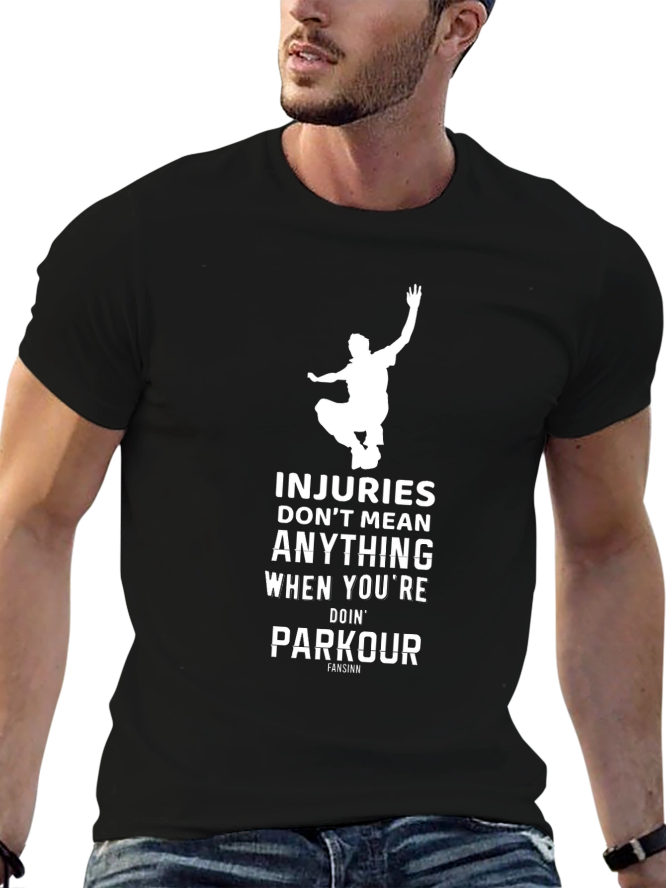 Parkour T-Shirt - Injuries Dont Mean Anything