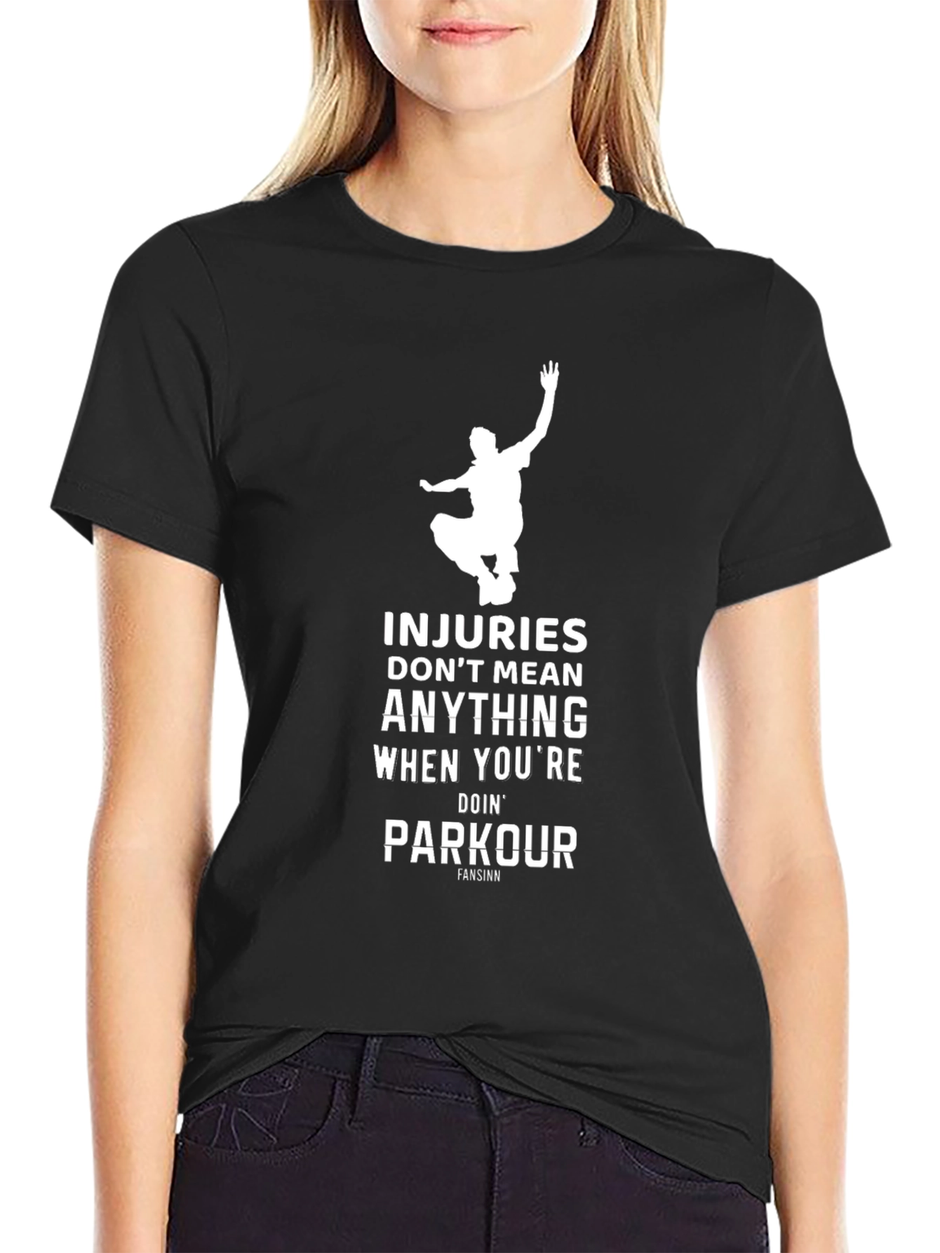 Parkour T-Shirt - Injuries Dont Mean Anything