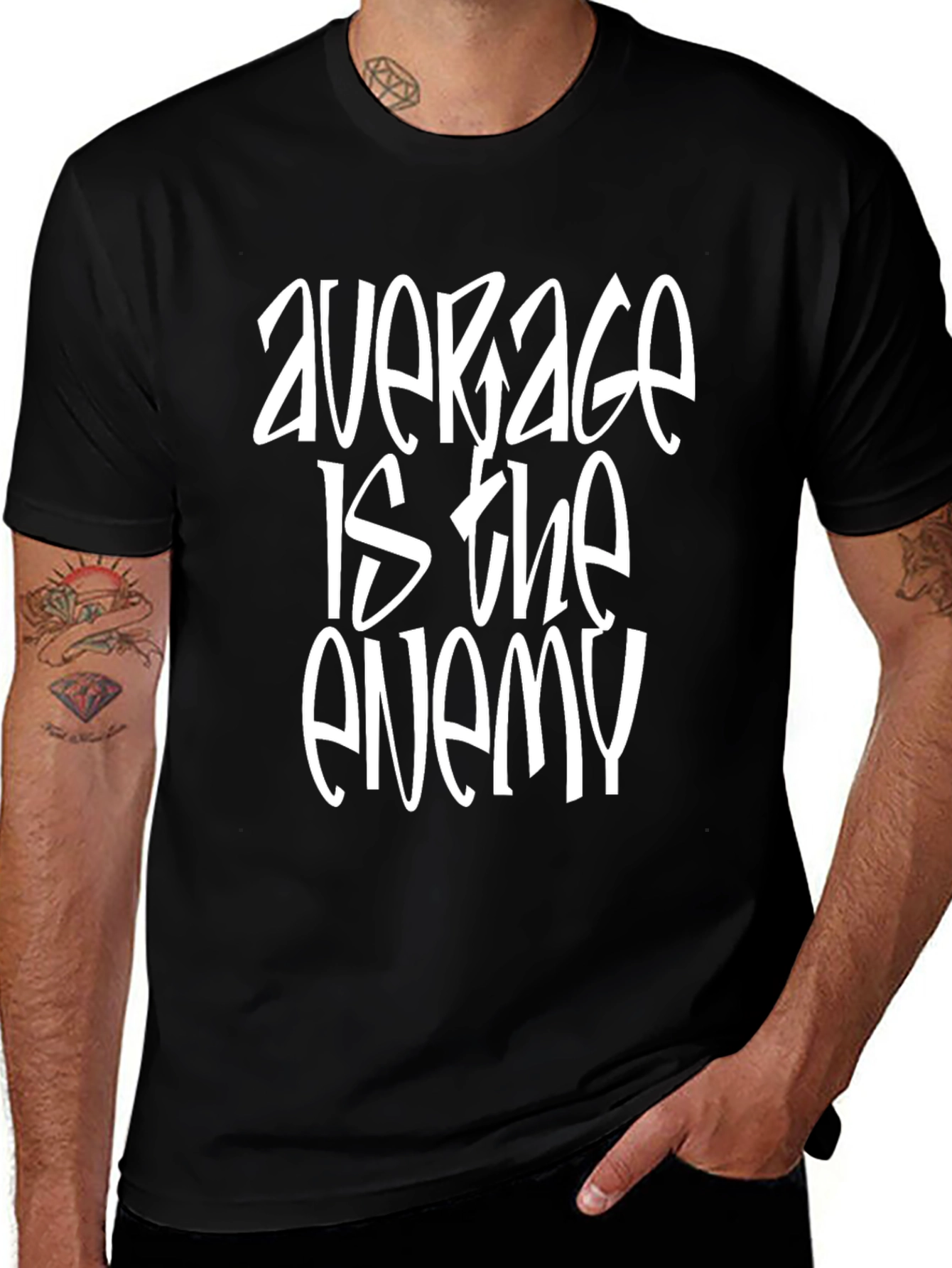 Average is the Enemy Graphic Tee