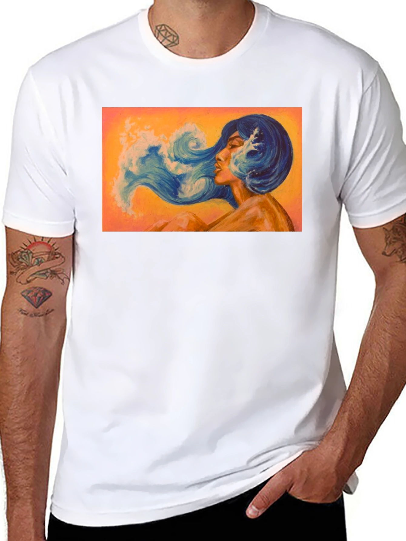 Wave Woman Graphic Tee