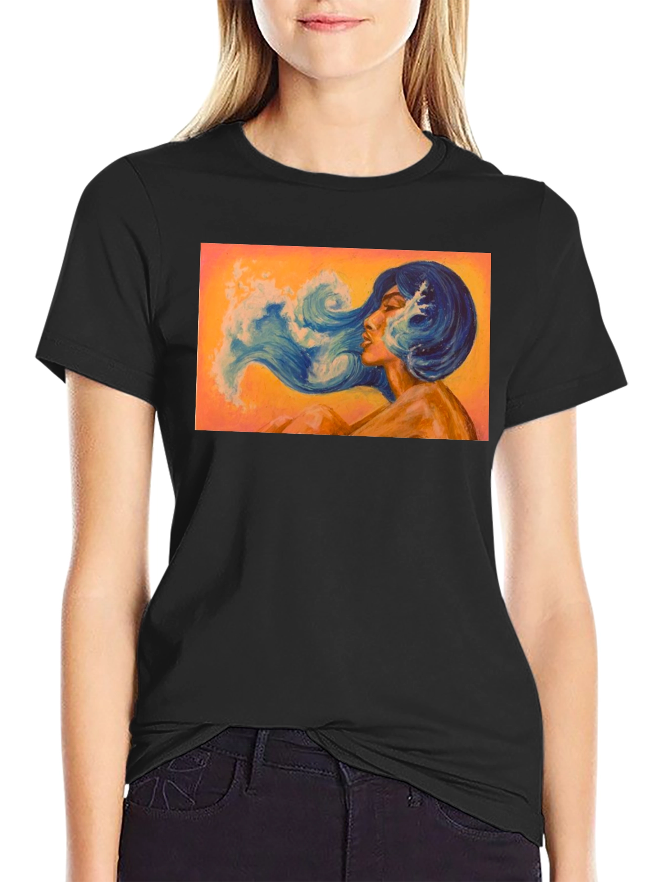 Wave Woman Graphic Tee