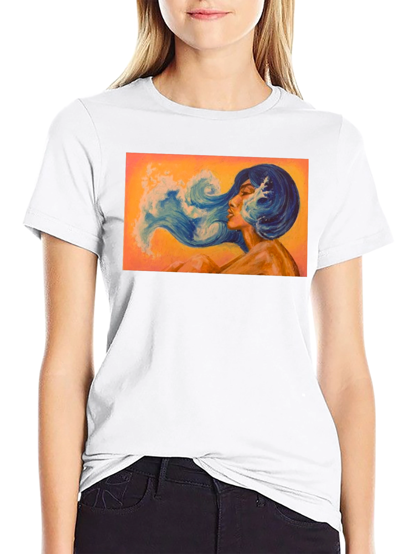 Wave Woman Graphic Tee