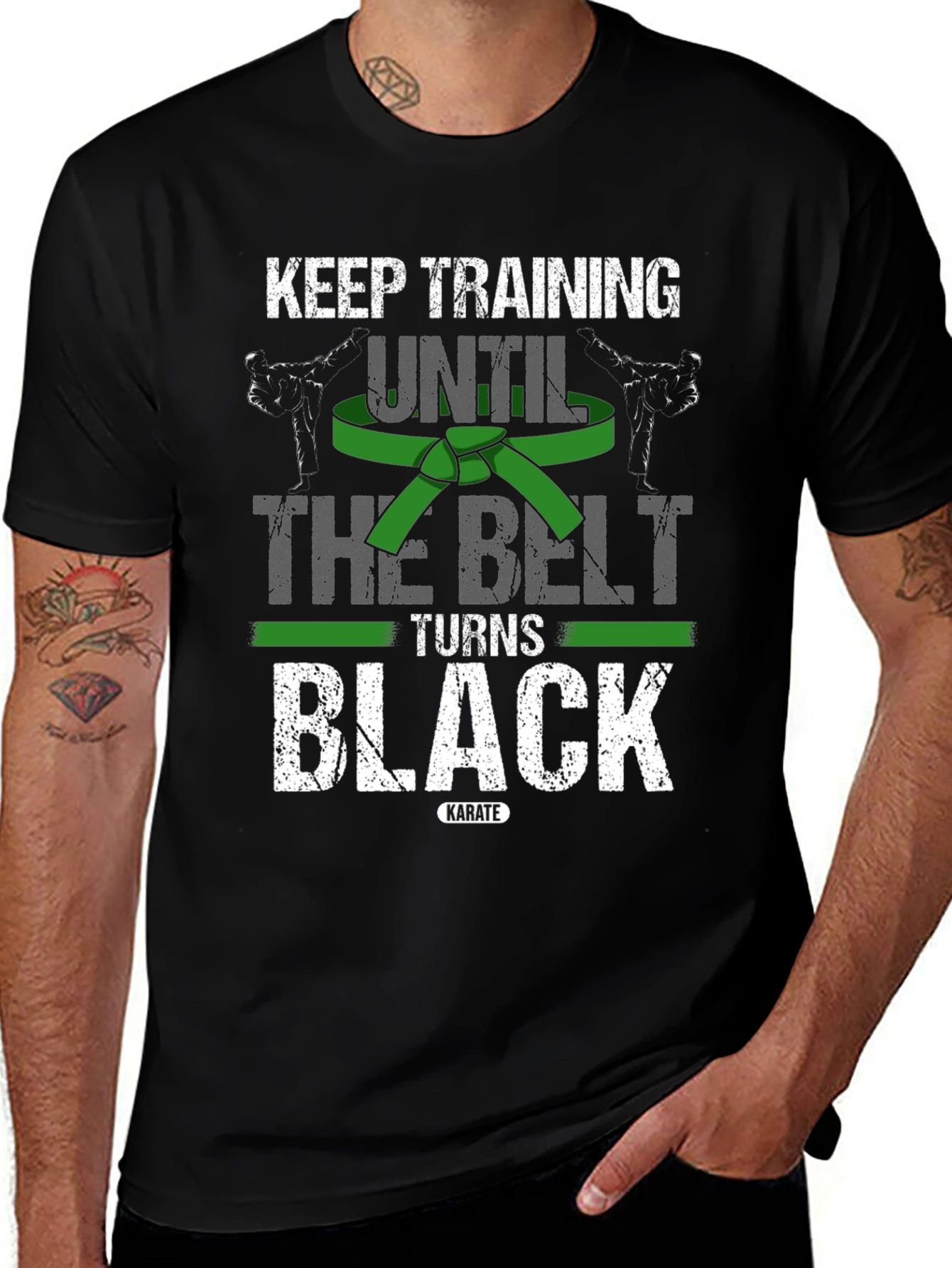 Keep Training Karate T-Shirt