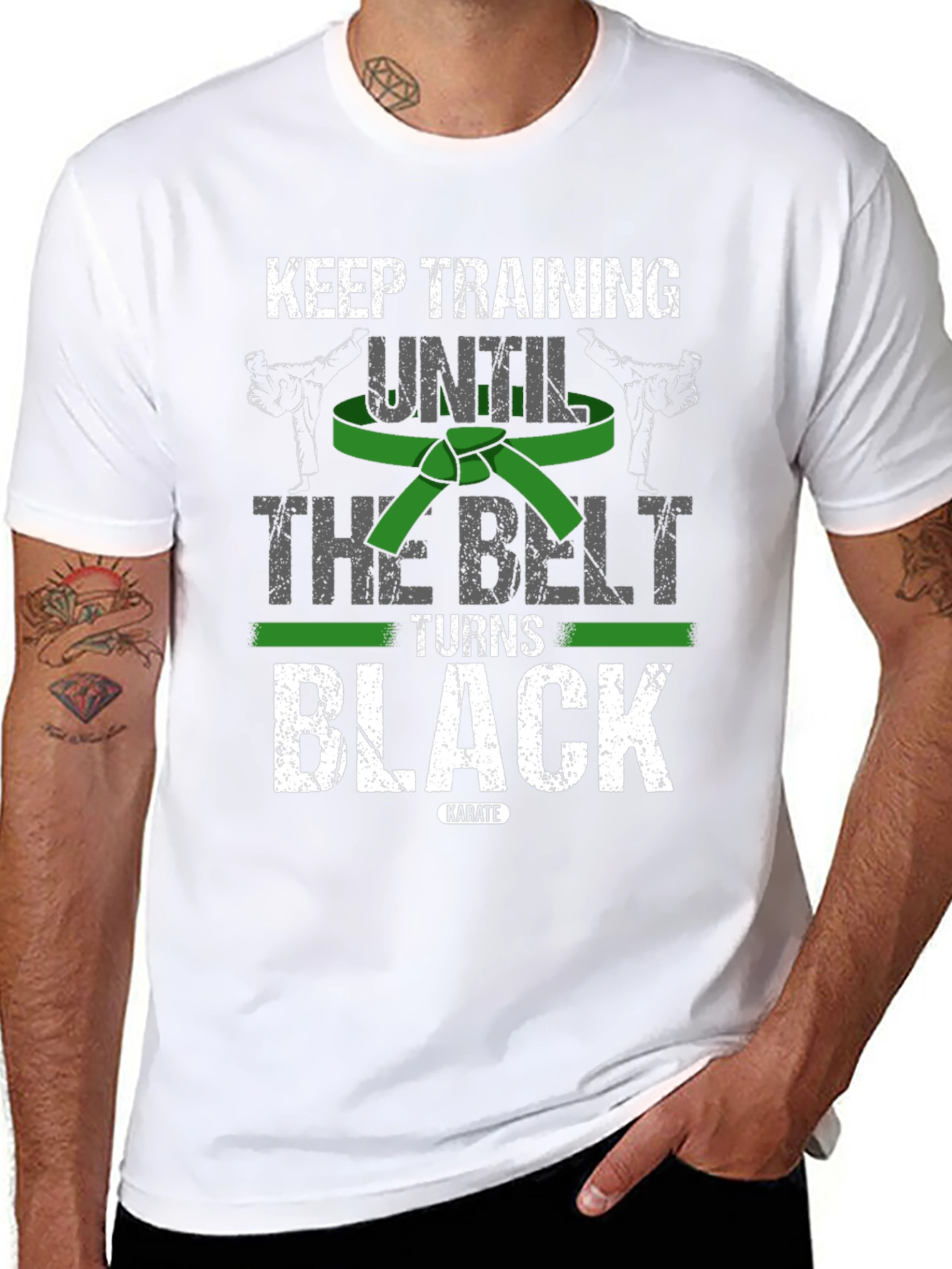 Keep Training Karate T-Shirt