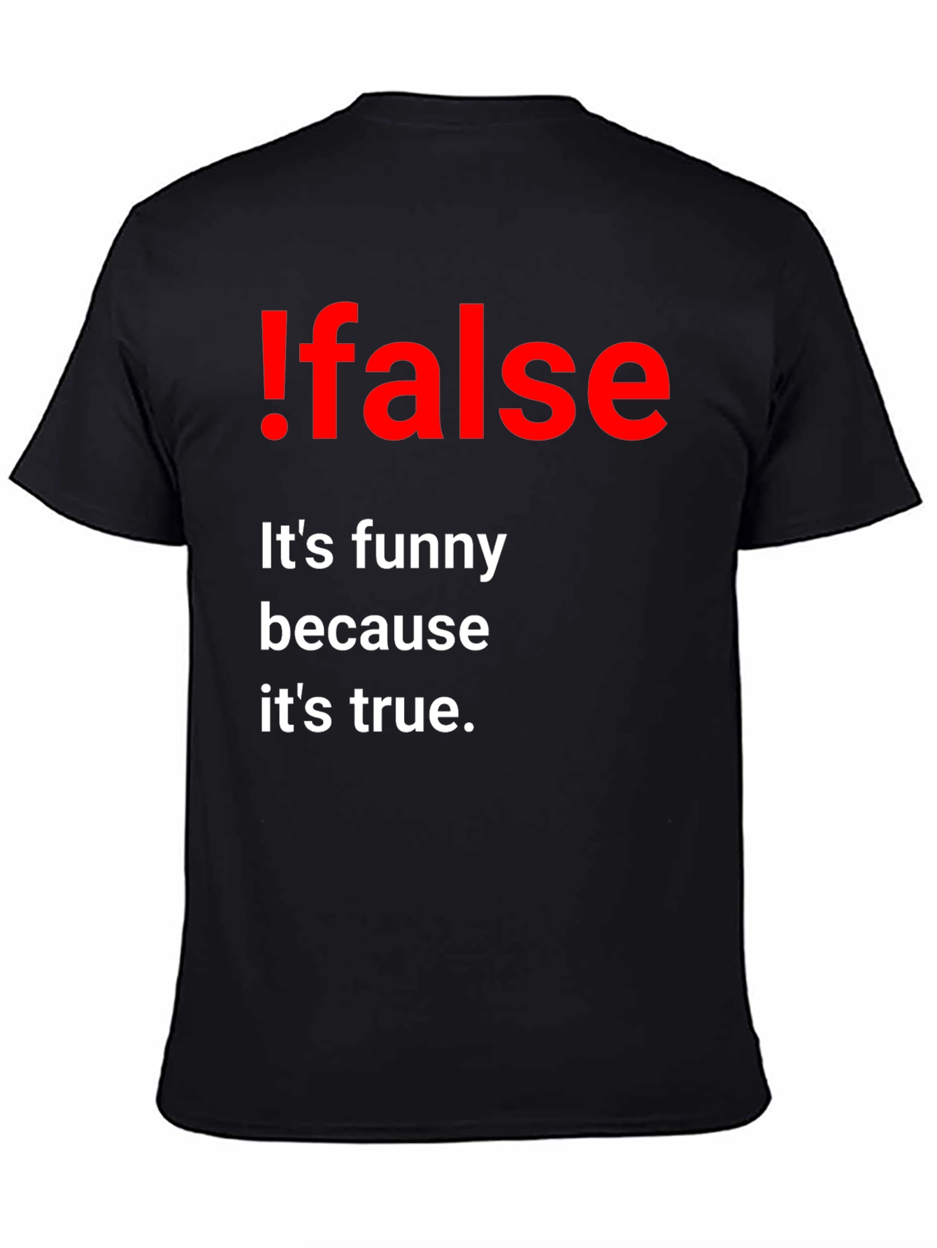 !False Funny Programming T-Shirt - Its True!