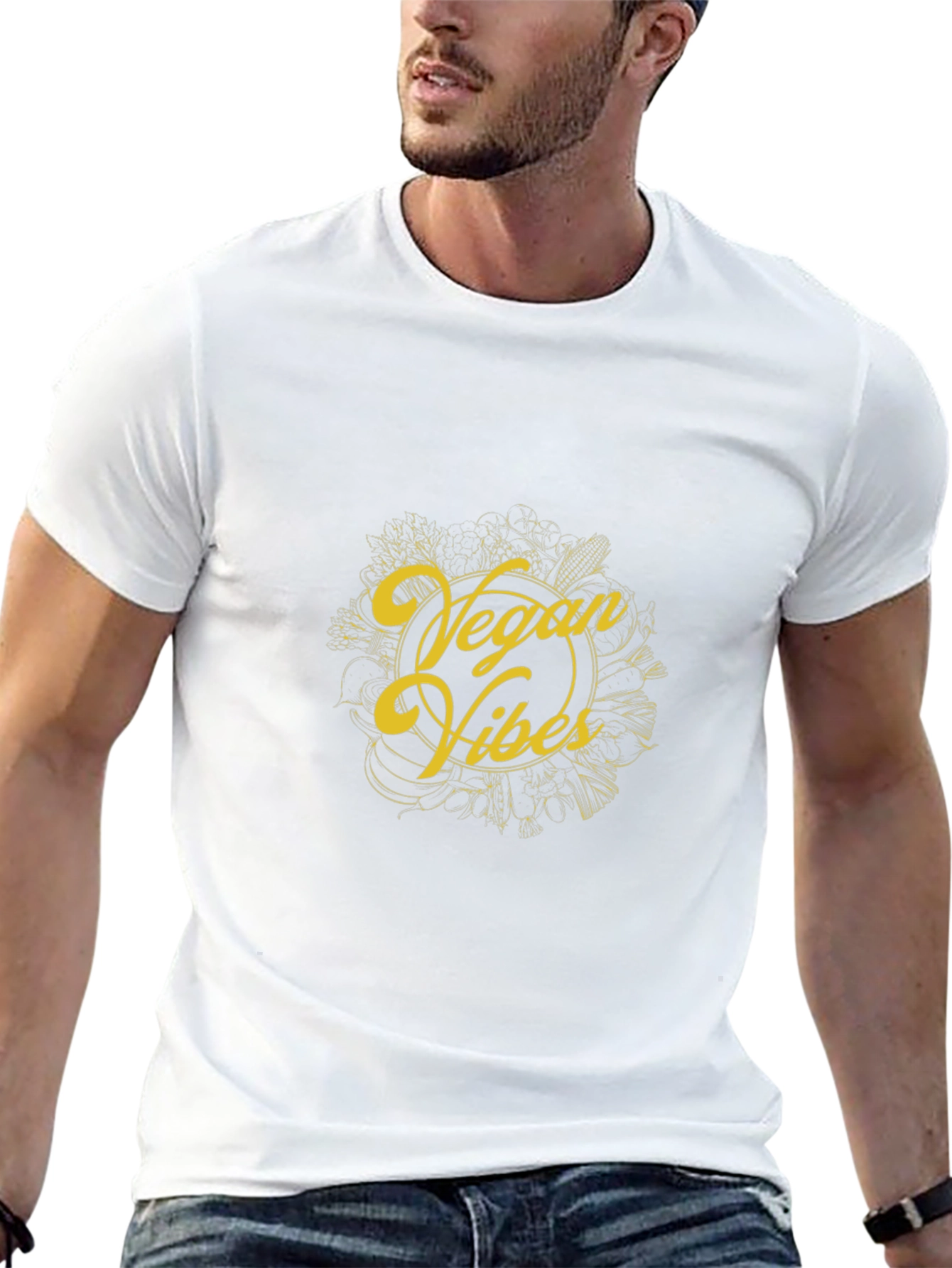Vegan Vibes Black T-Shirt