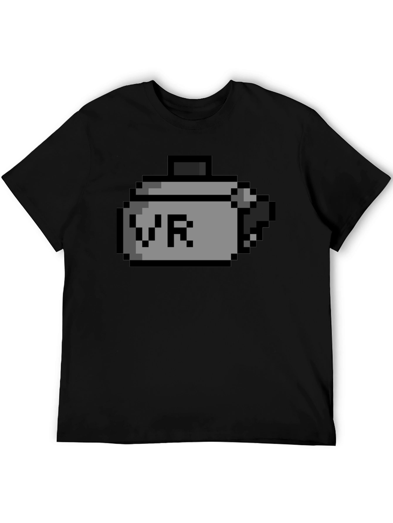 Pixel Art VR Headset T-Shirt - Gamer Style Tee