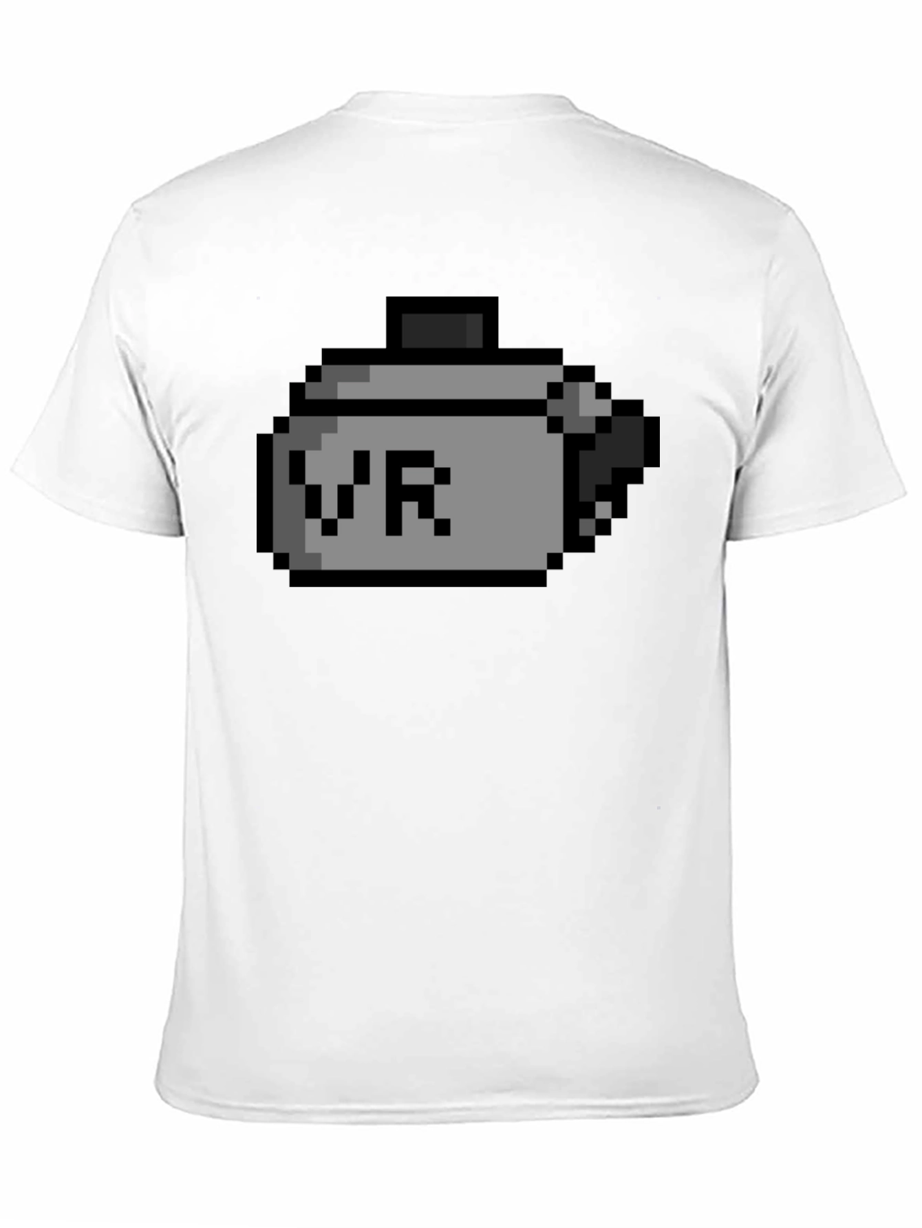 Pixel Art VR Headset T-Shirt - Gamer Style Tee