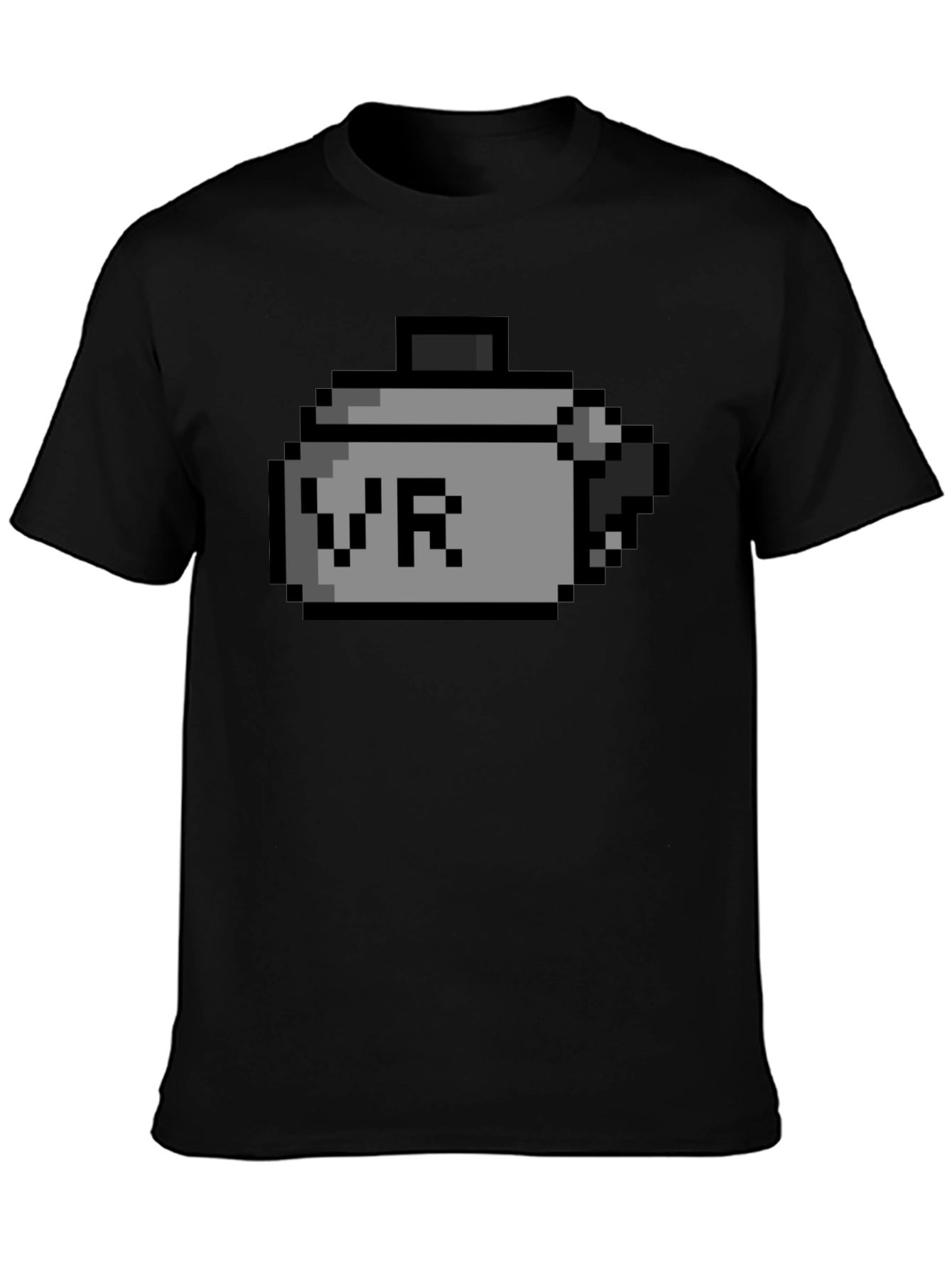 Pixel Art VR Headset T-Shirt - Gamer Style Tee