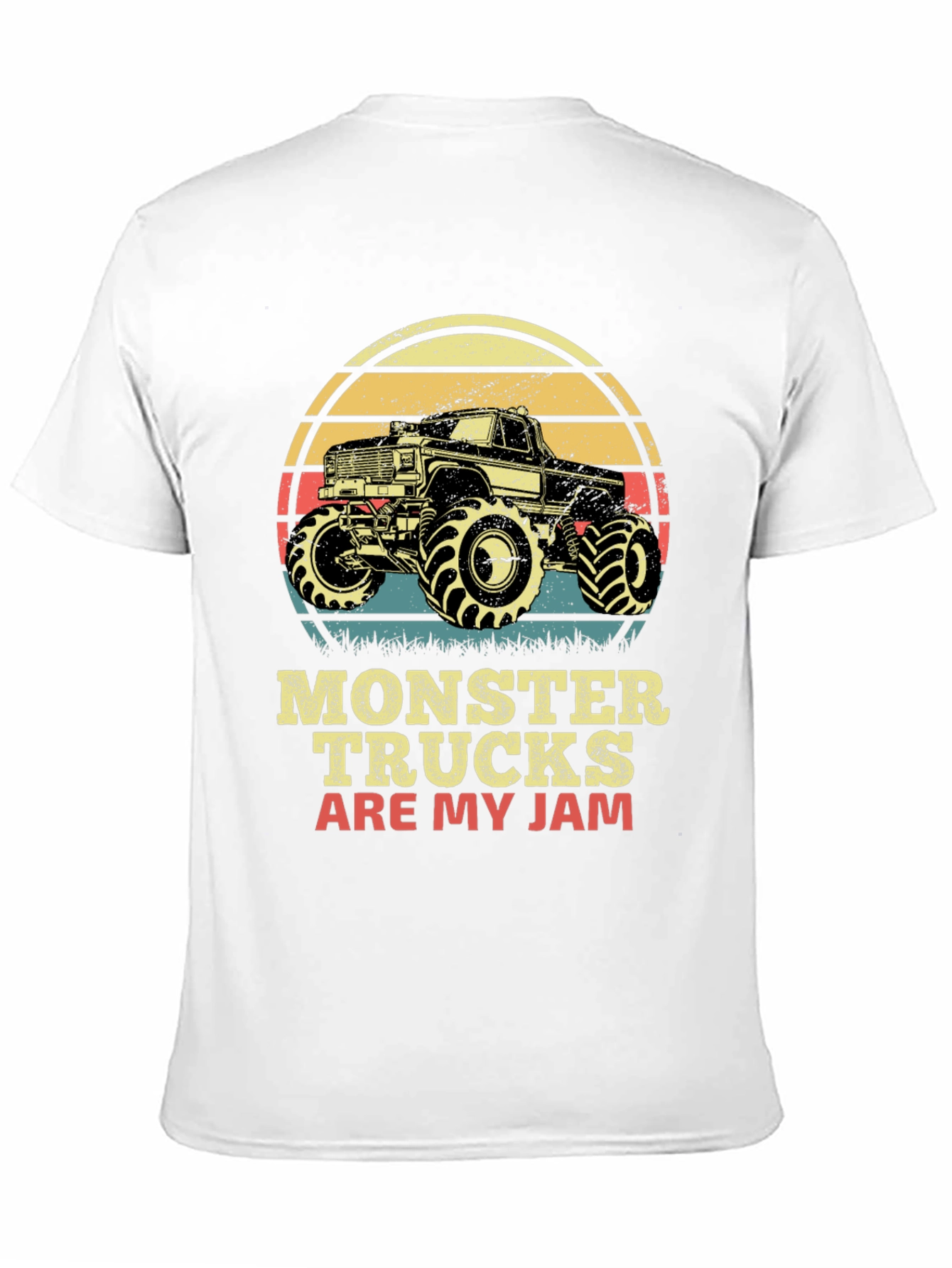 Monster Trucks Are My Jam Graphic T-Shirt