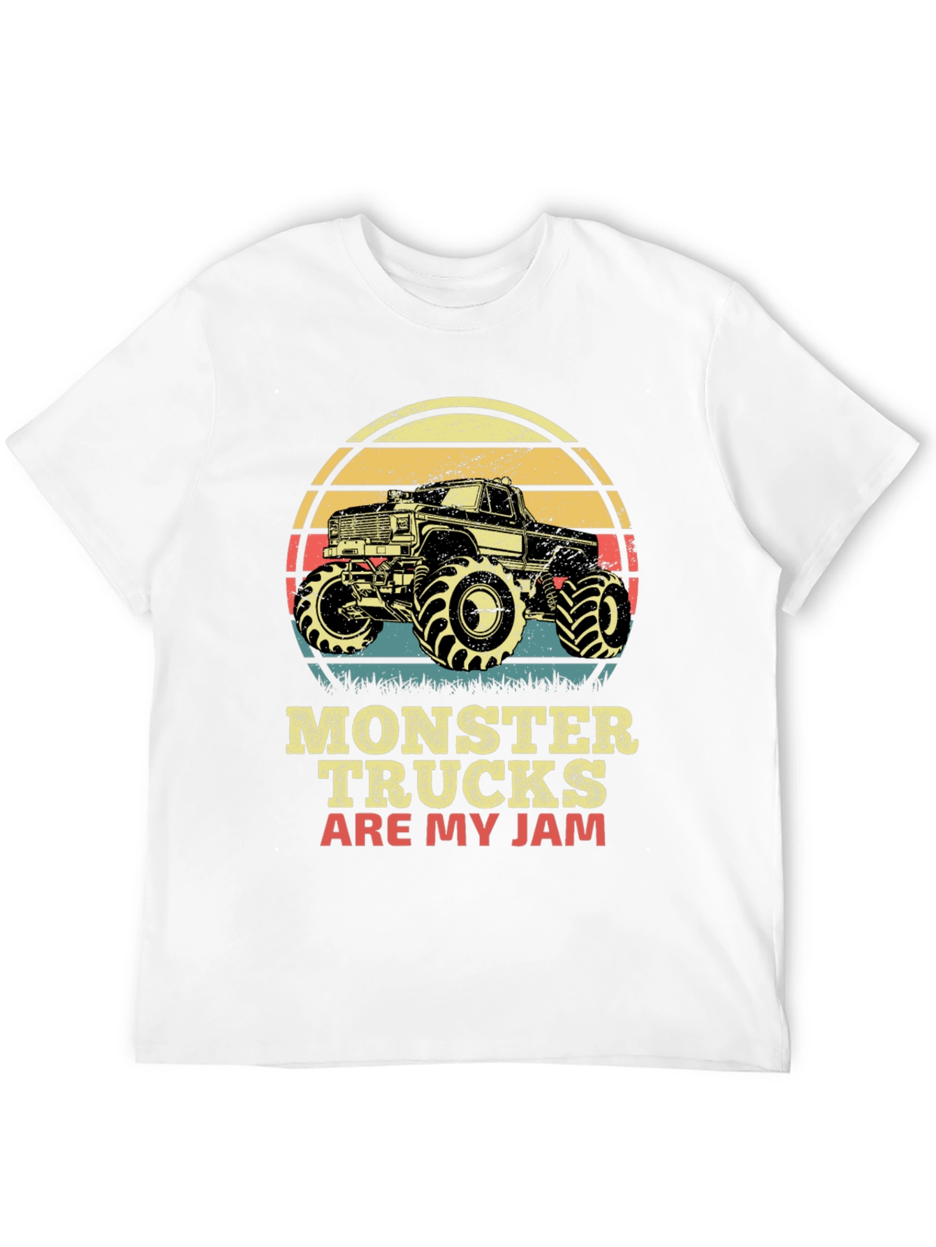 Monster Trucks Are My Jam Graphic T-Shirt
