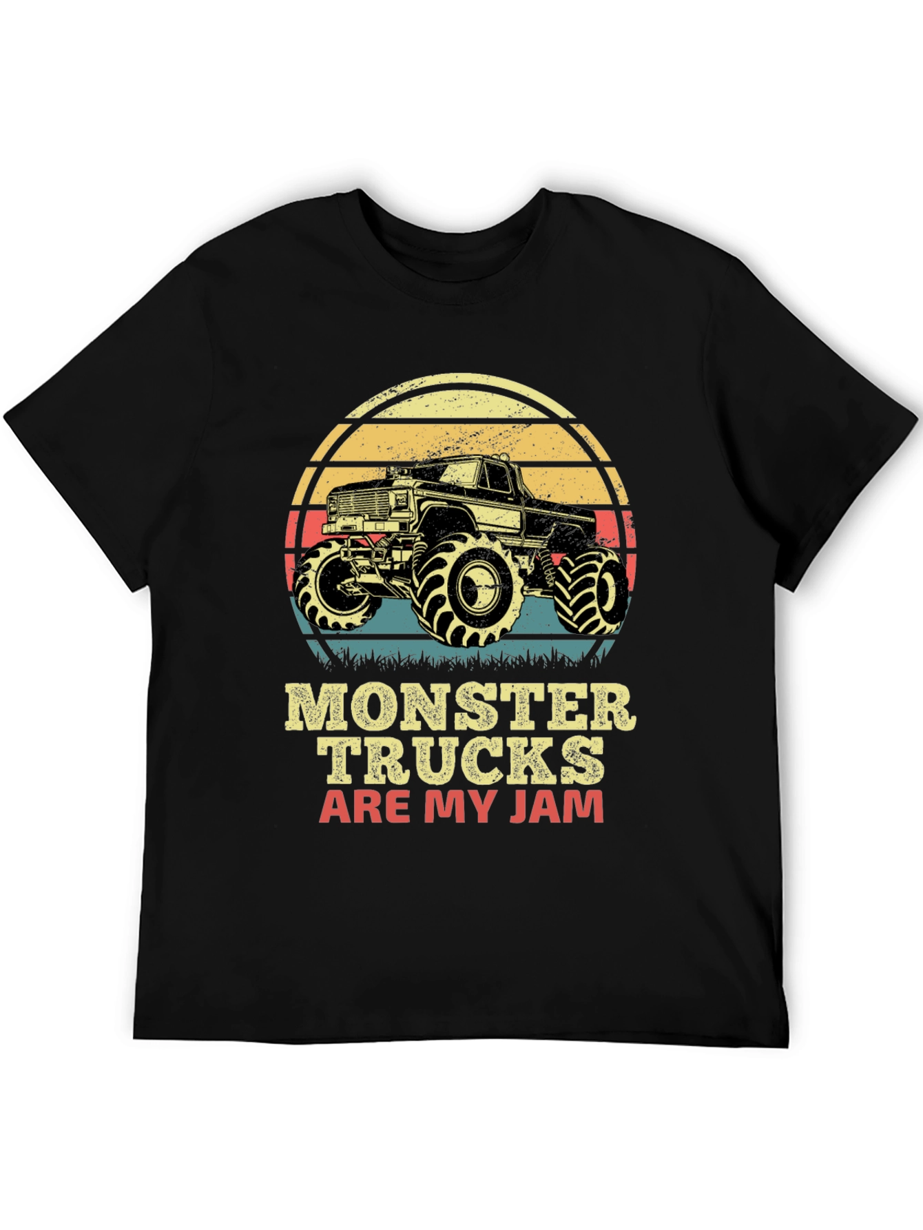 Monster Trucks Are My Jam Graphic T-Shirt