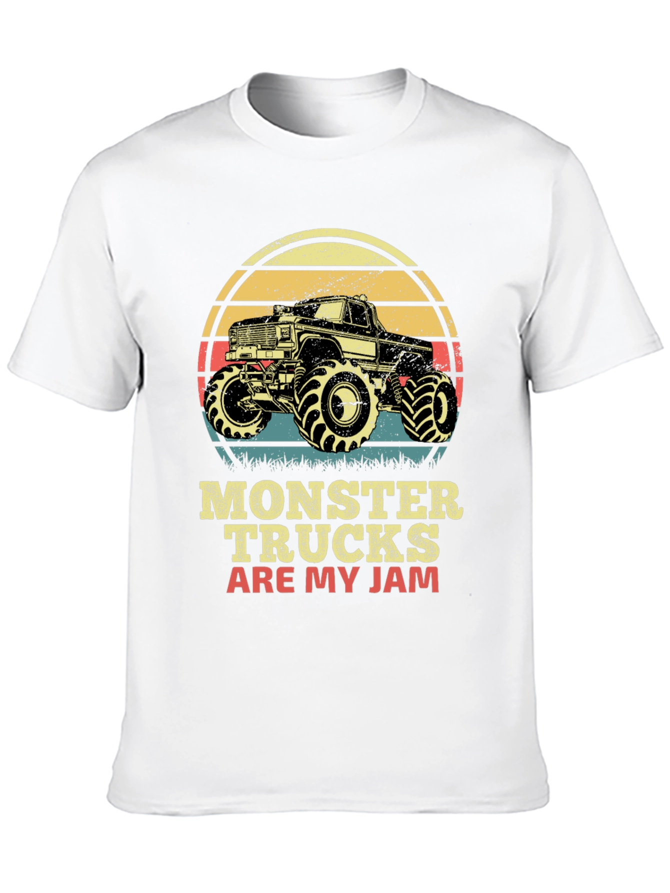 Monster Trucks Are My Jam Graphic T-Shirt