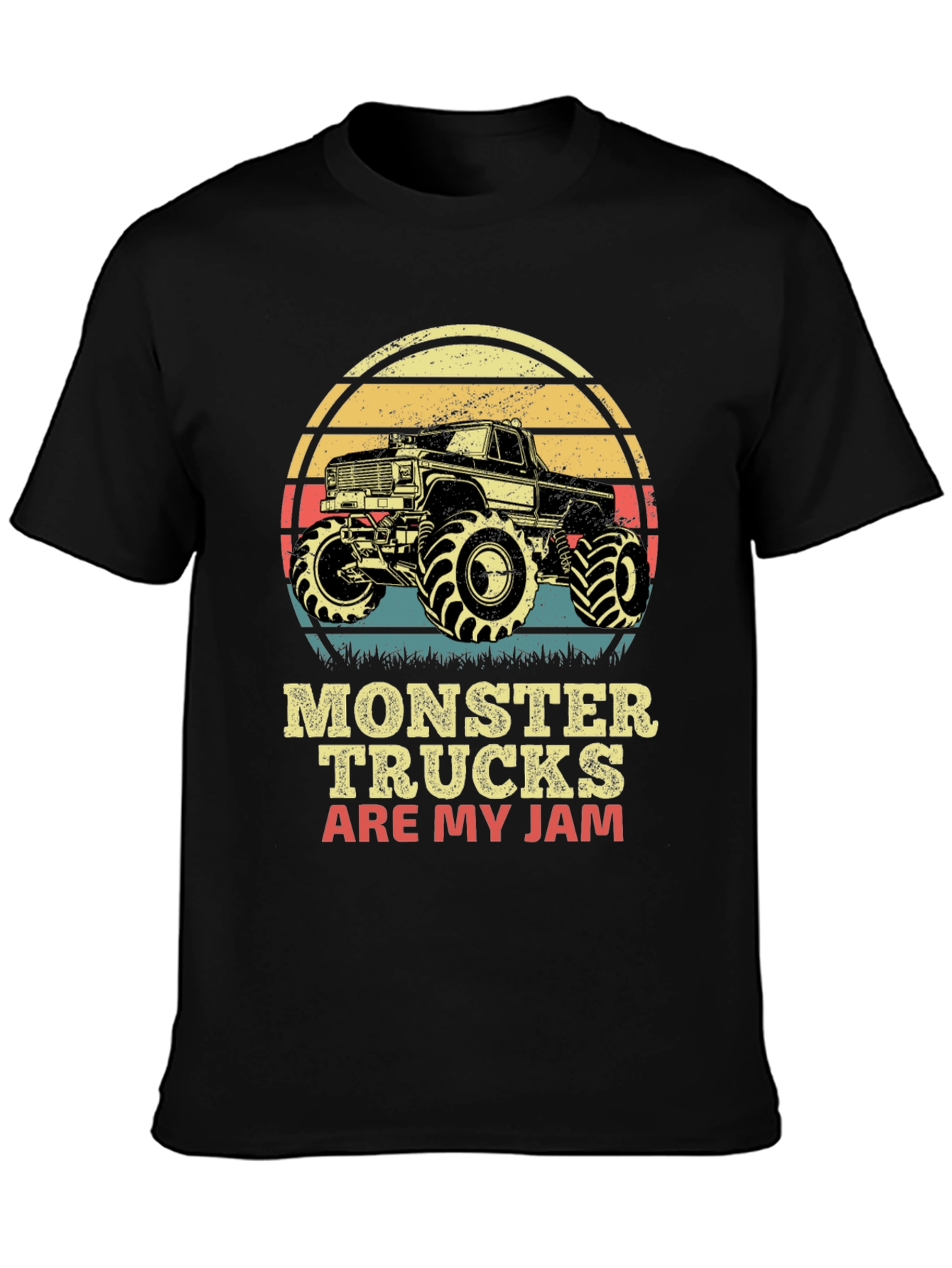 Monster Trucks Are My Jam Graphic T-Shirt