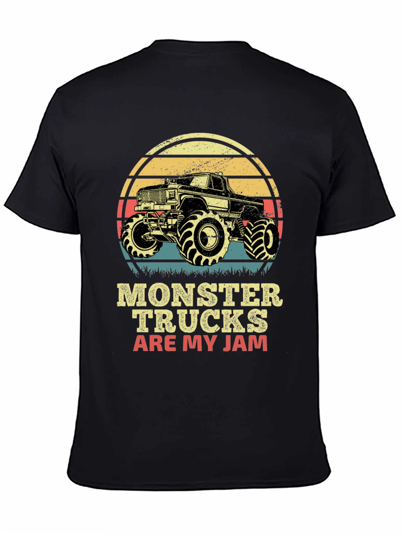 Monster Trucks Are My Jam Graphic T-Shirt