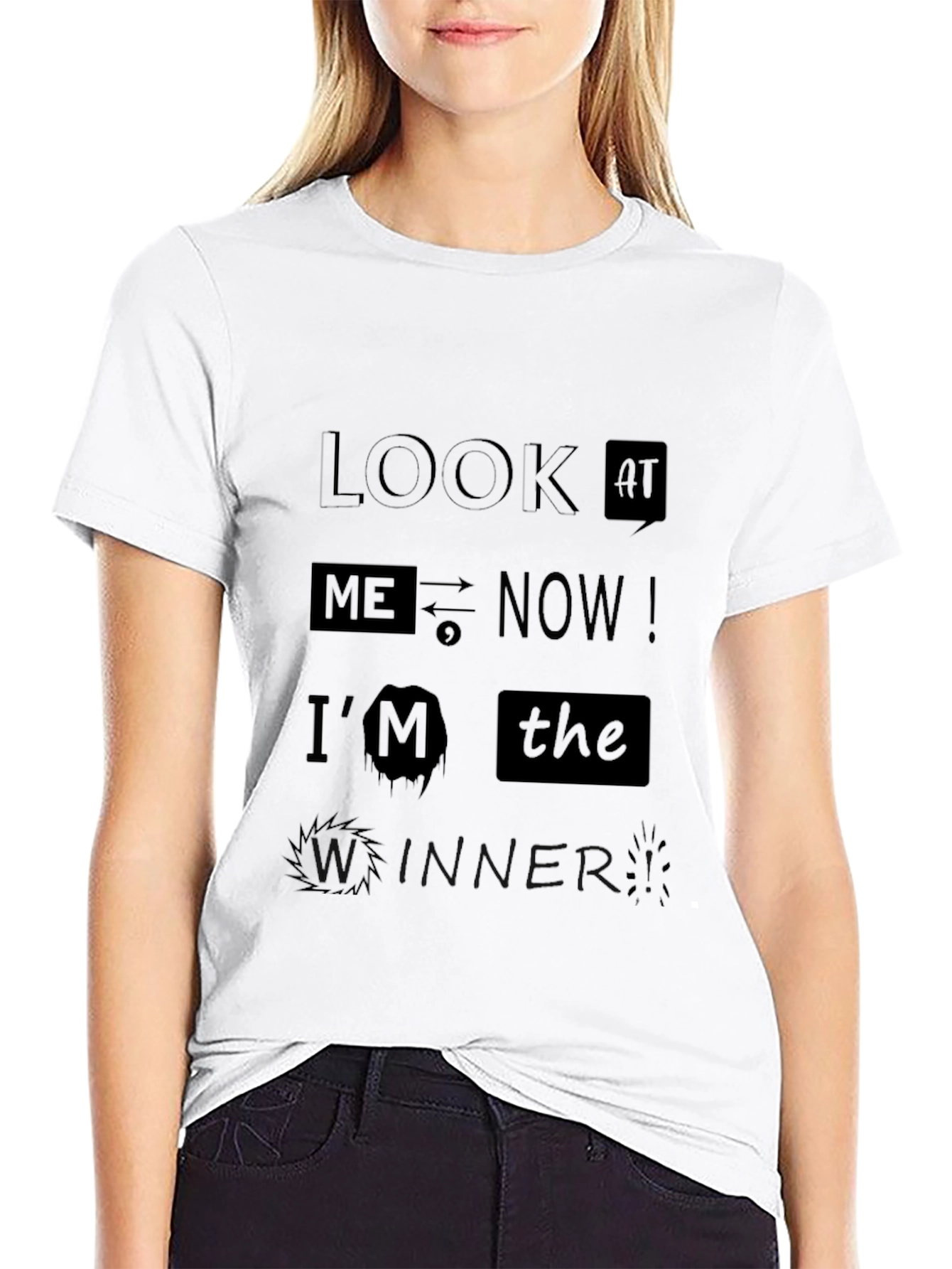 Look At Me Now Funny Graphic Tee