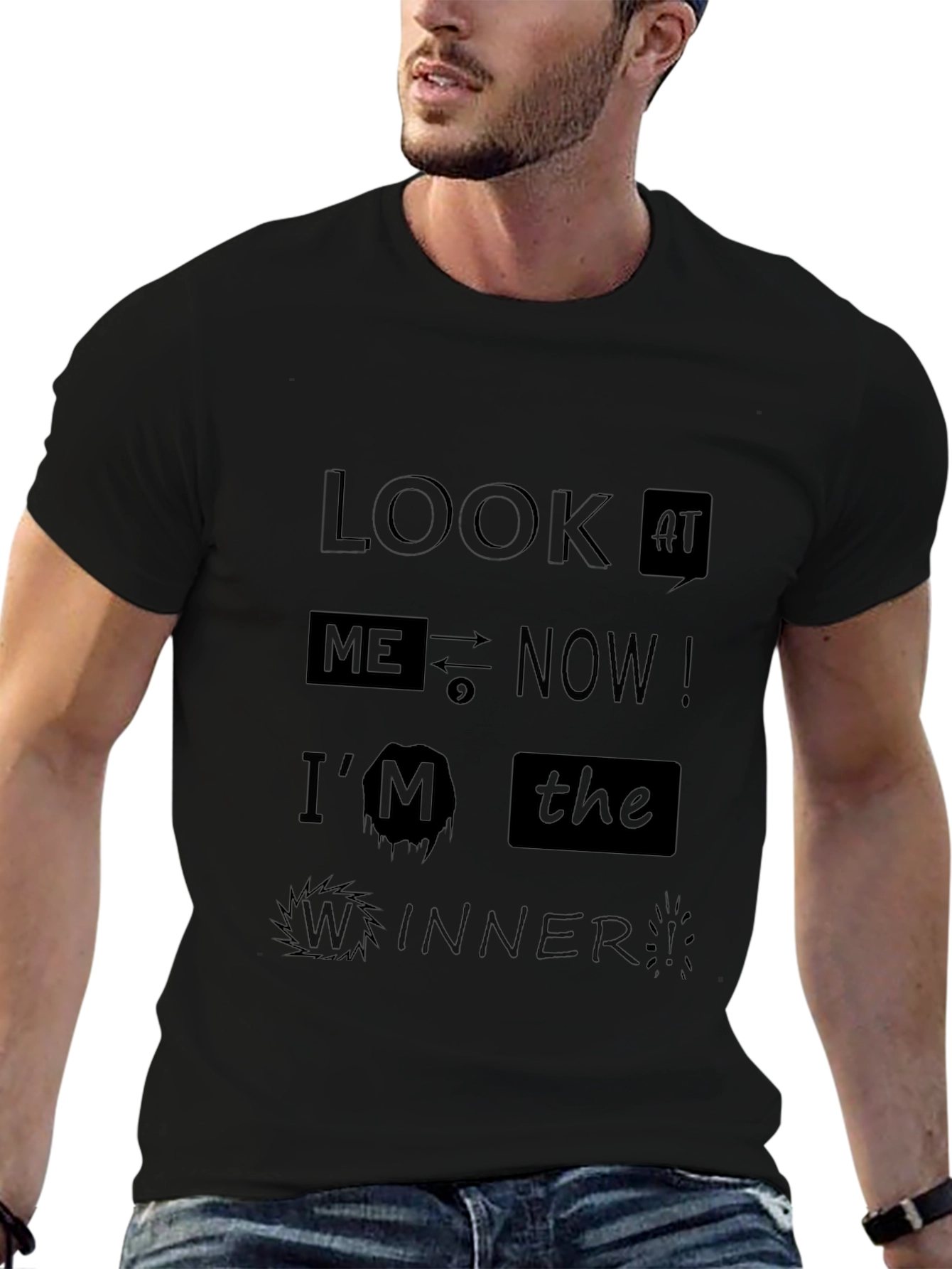 Look At Me Now Funny Graphic Tee