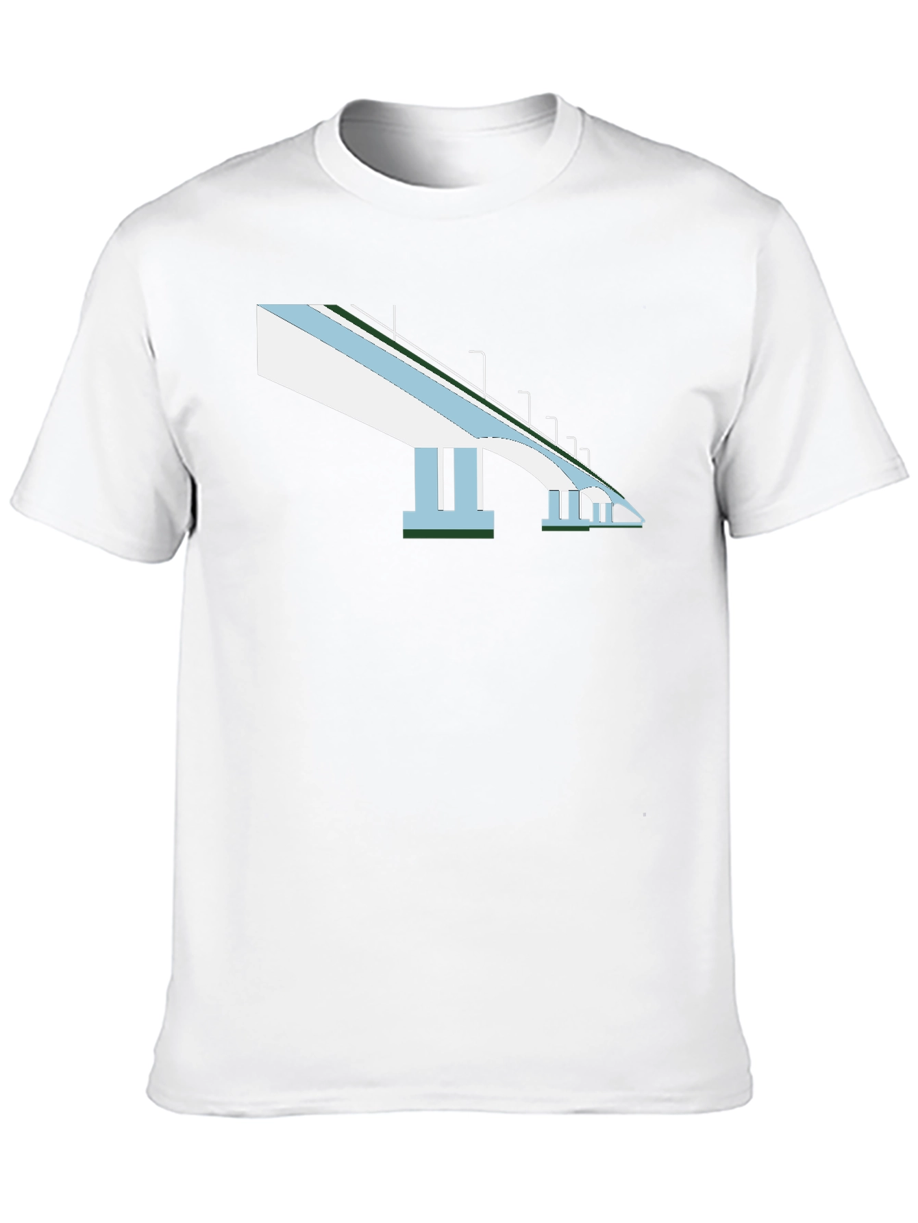 Bridge Graphic T-Shirt - Mens Black Tee