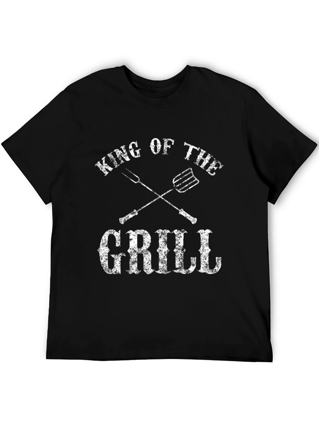 King of the Grill Black T-Shirt