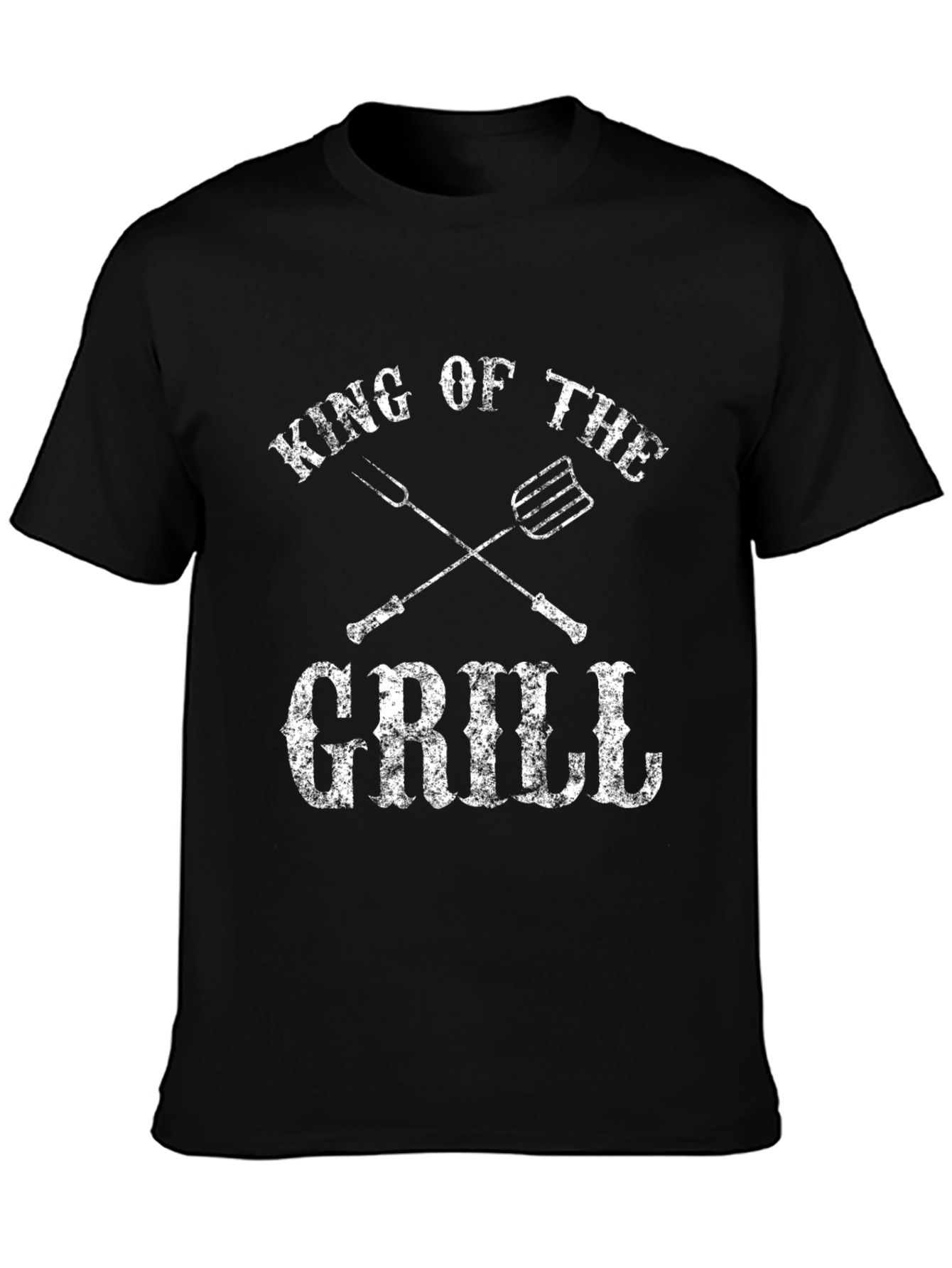 King of the Grill Black T-Shirt