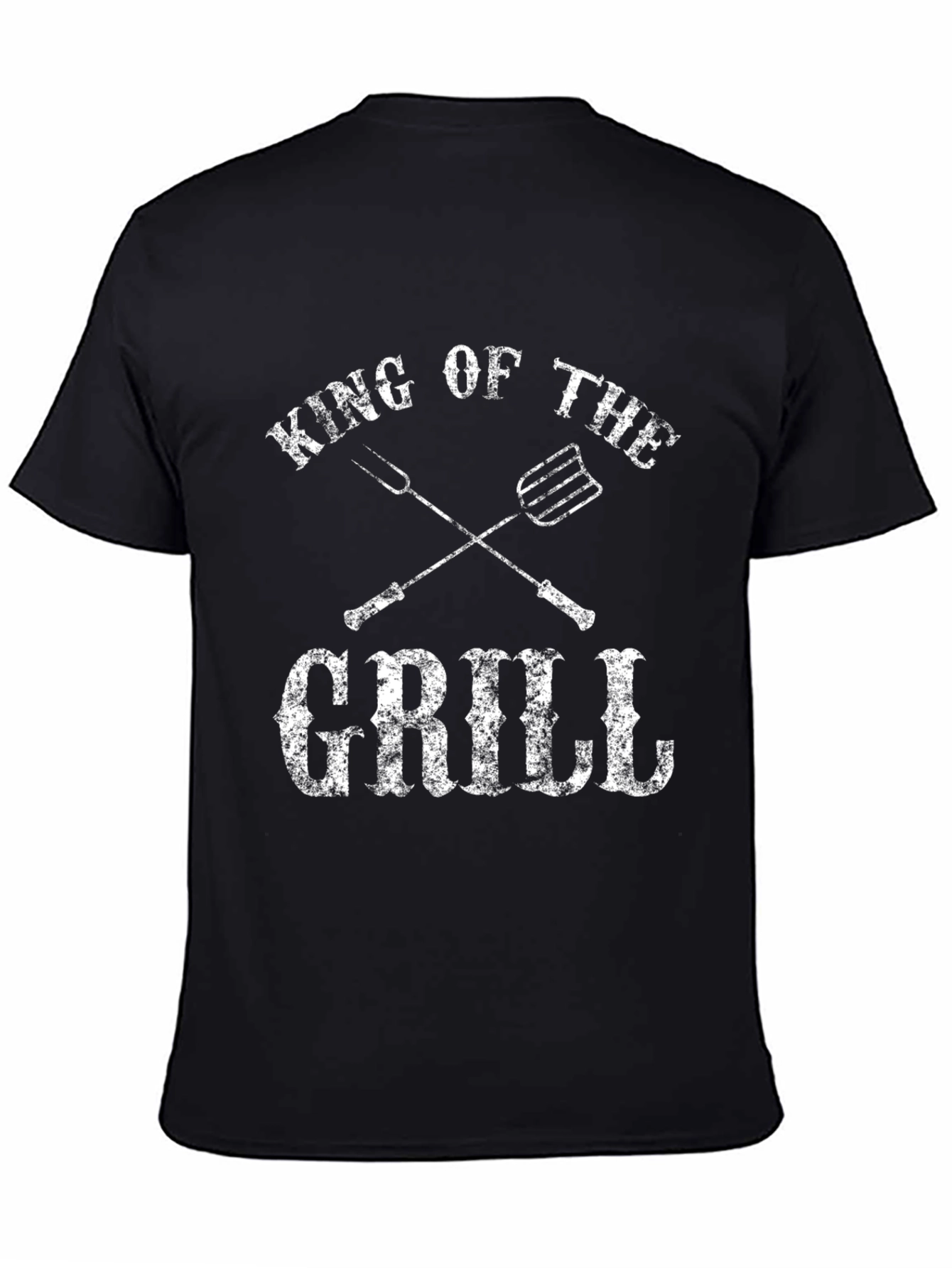 King of the Grill Black T-Shirt