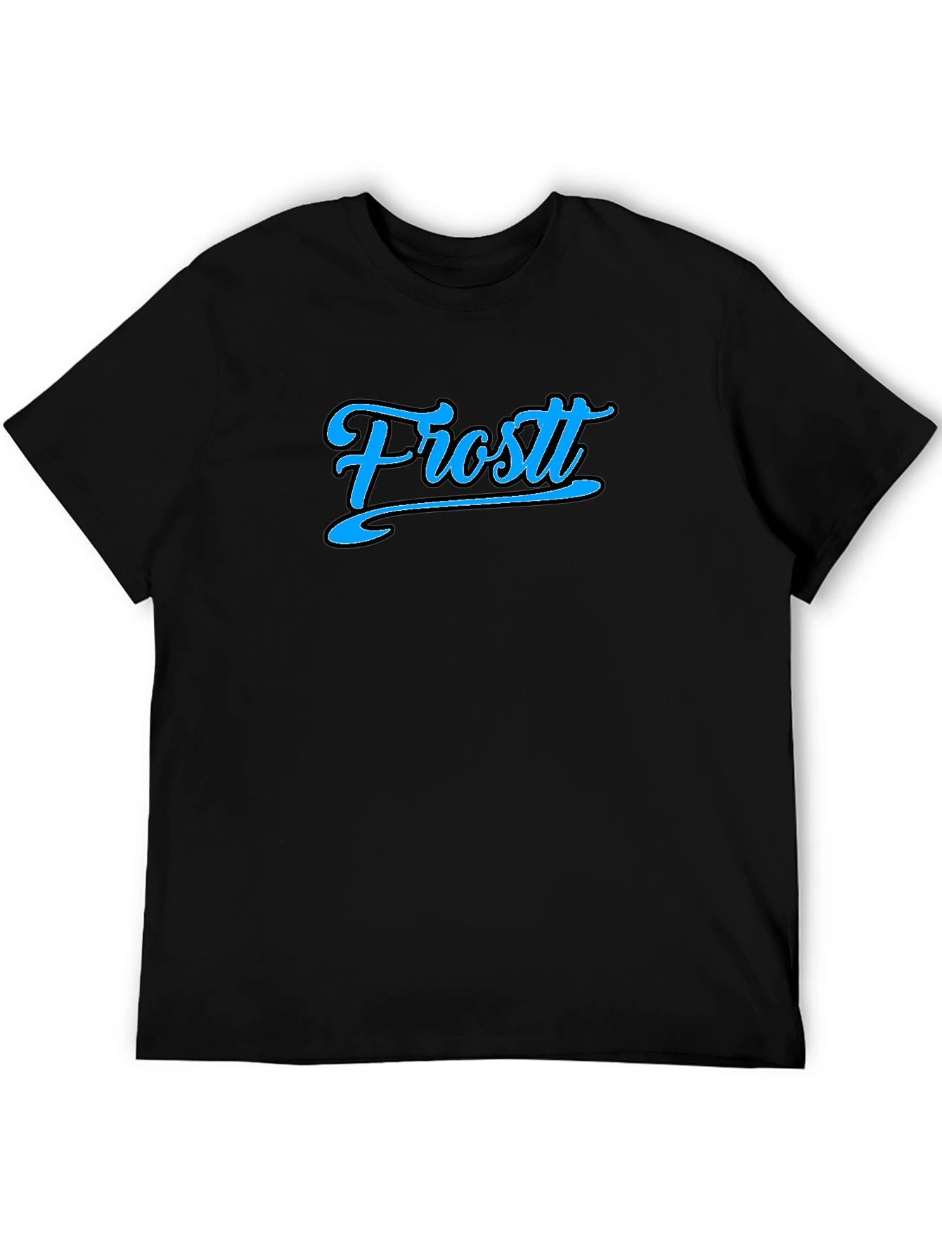 Frostt Black Graphic Tee